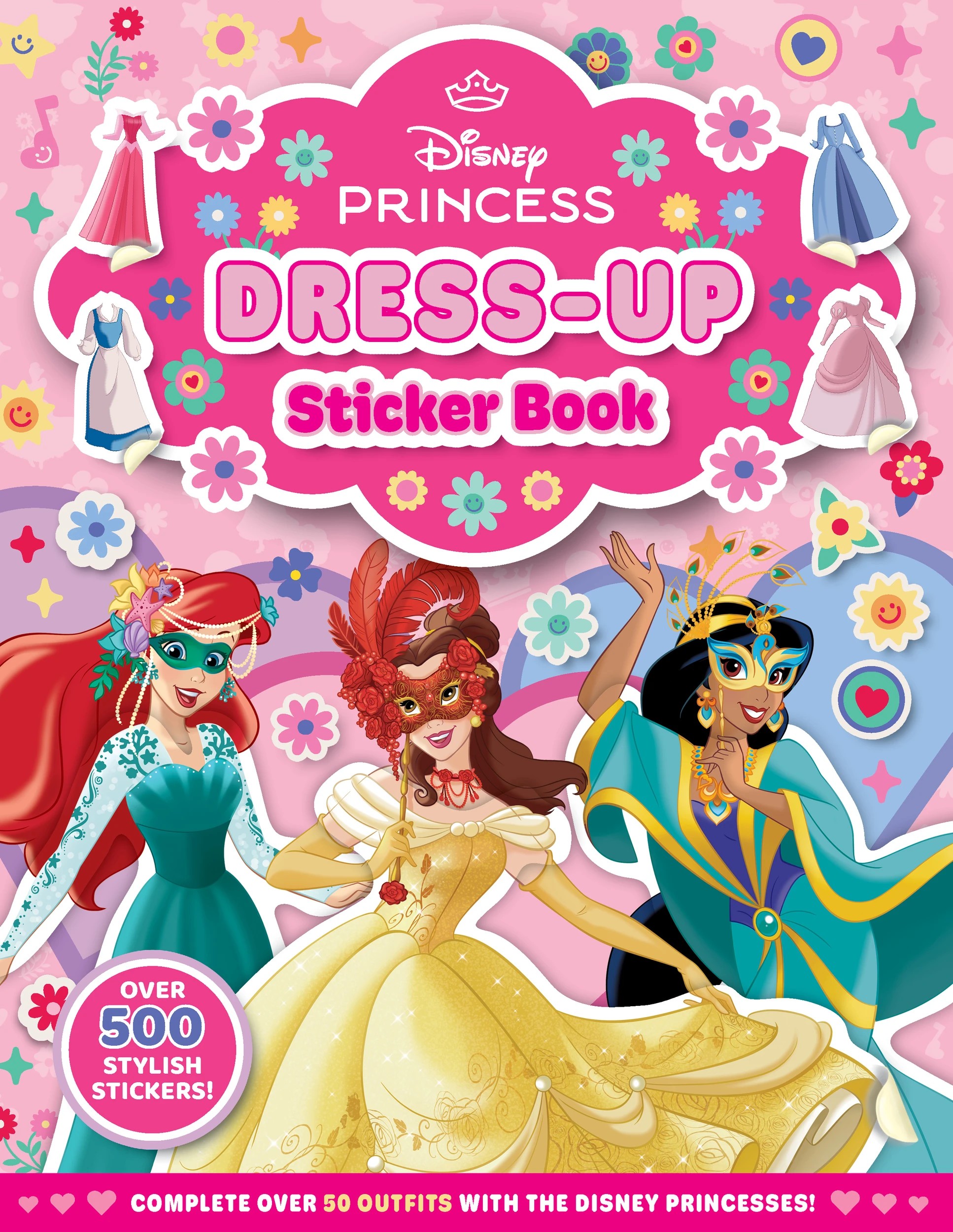 1 Disney Princess Dress-Up Sticker Book