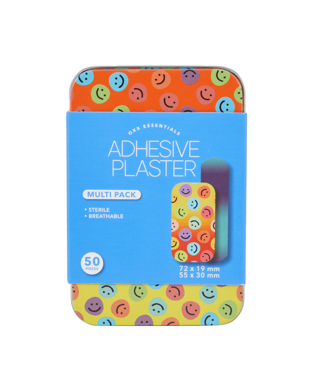 OXX Essentials 50 Piece Adhesive Plaster Multi 