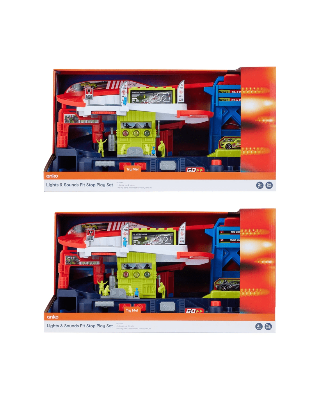 10 Lights and Sounds Pit Stop Play Set - Assorted, 10 of 10