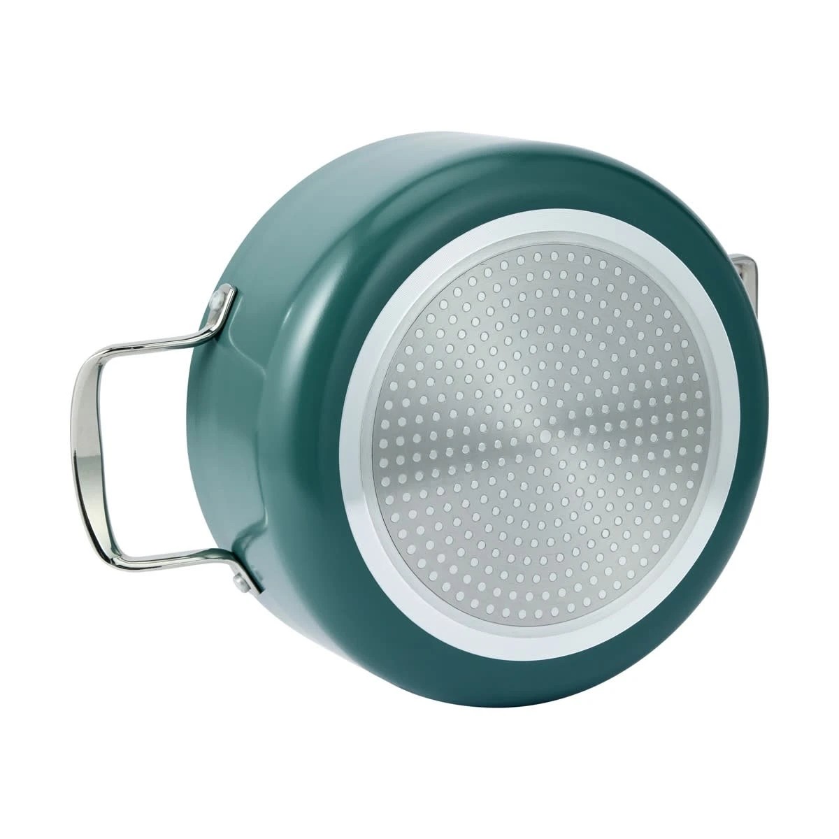 5 24cm Green Ceramic Non-Stick Casserole, 5 of 7