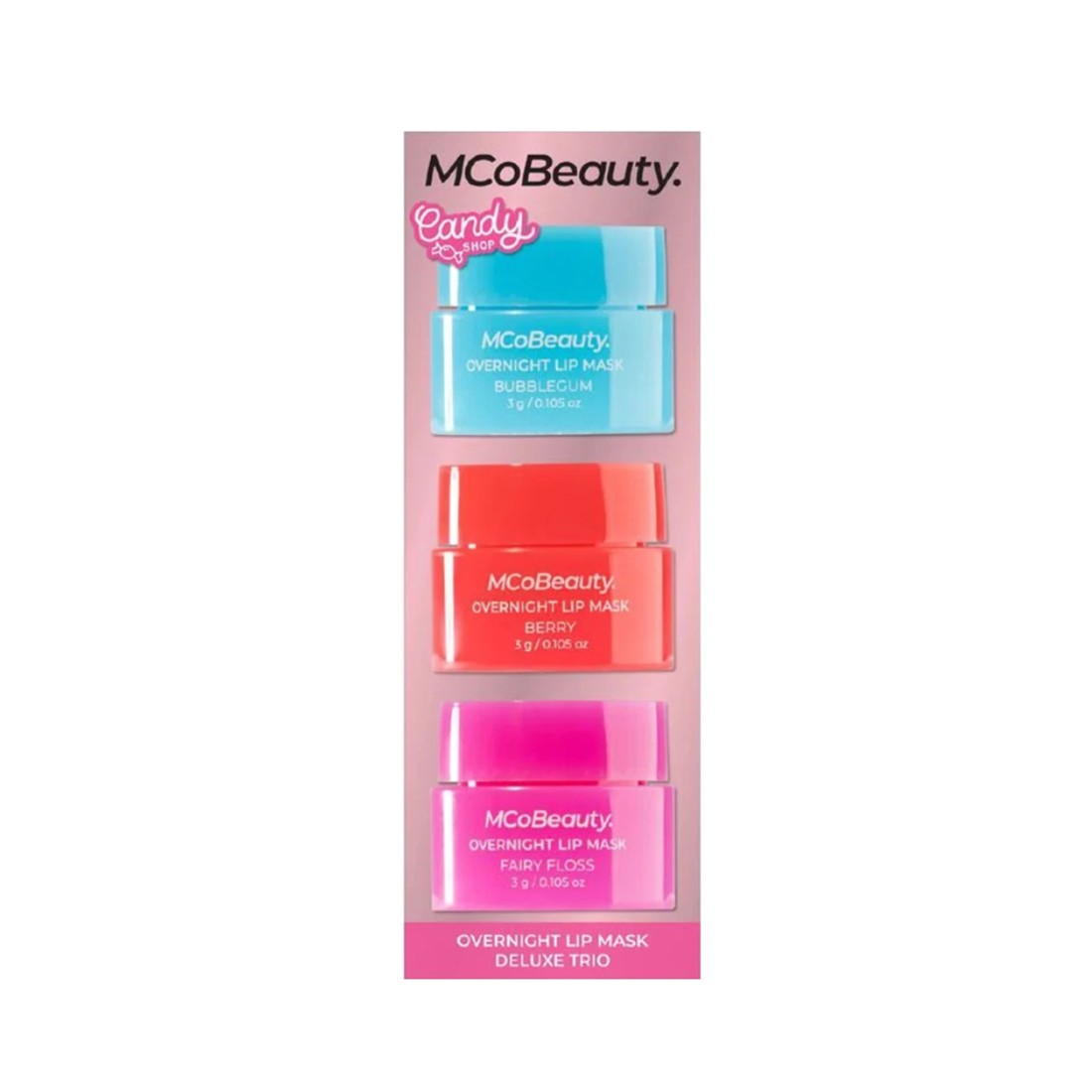 1 MCoBeauty Candy Shop Overnight Lip Mask Deluxe Trio, 1 of 1