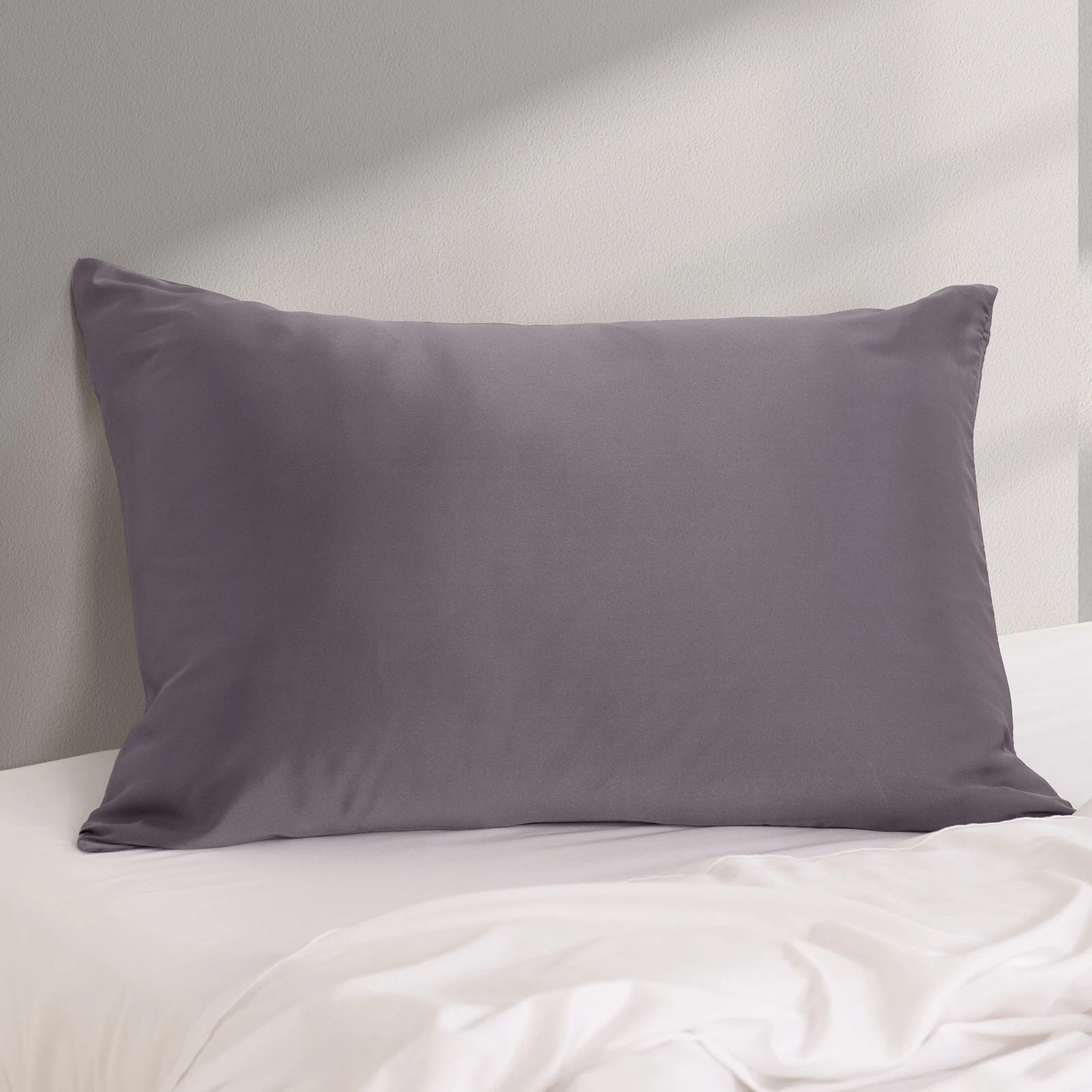5 Royal Comfort Pure Silk Pillow Case 100% Mulberry Silk Hypoallergenic Pillowcase - Charcoal, 5 of 10