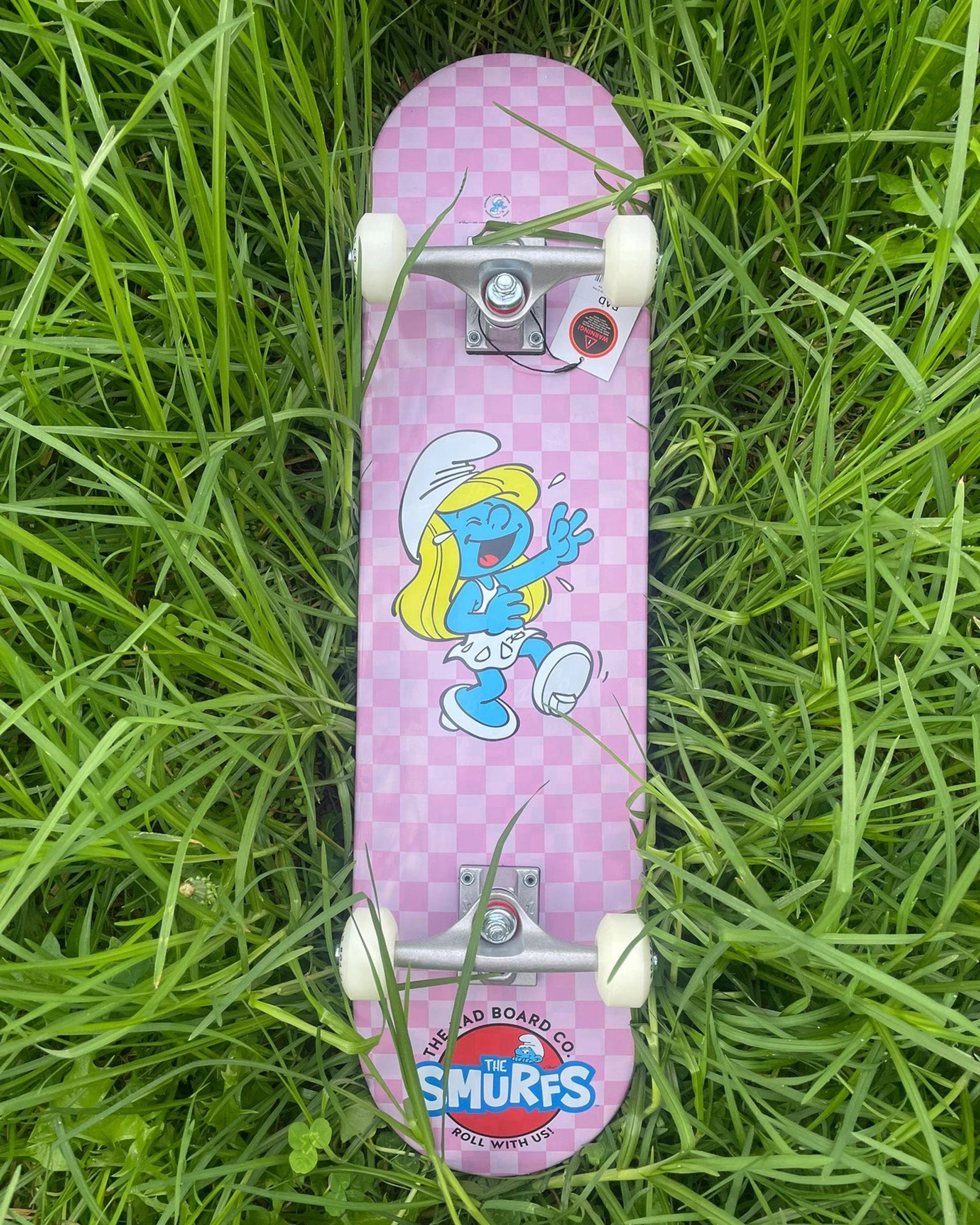 2 Rad Board Co Smurfs Complete Skateboard Dude Crew Smurfette Laughing 7.75 Inch - Multi, 2 of 7