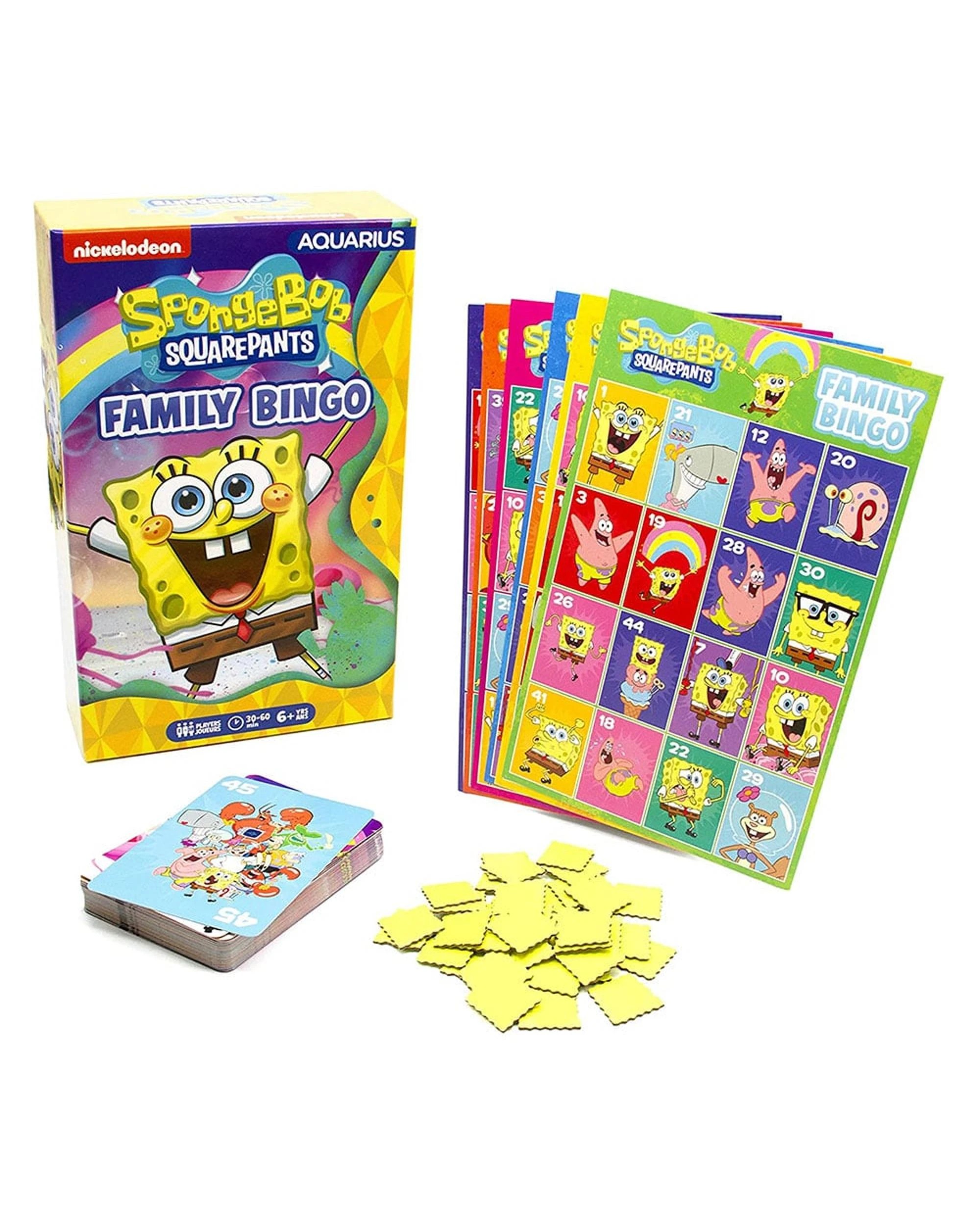 2 Spongebob Family Bingo, 2 of 2