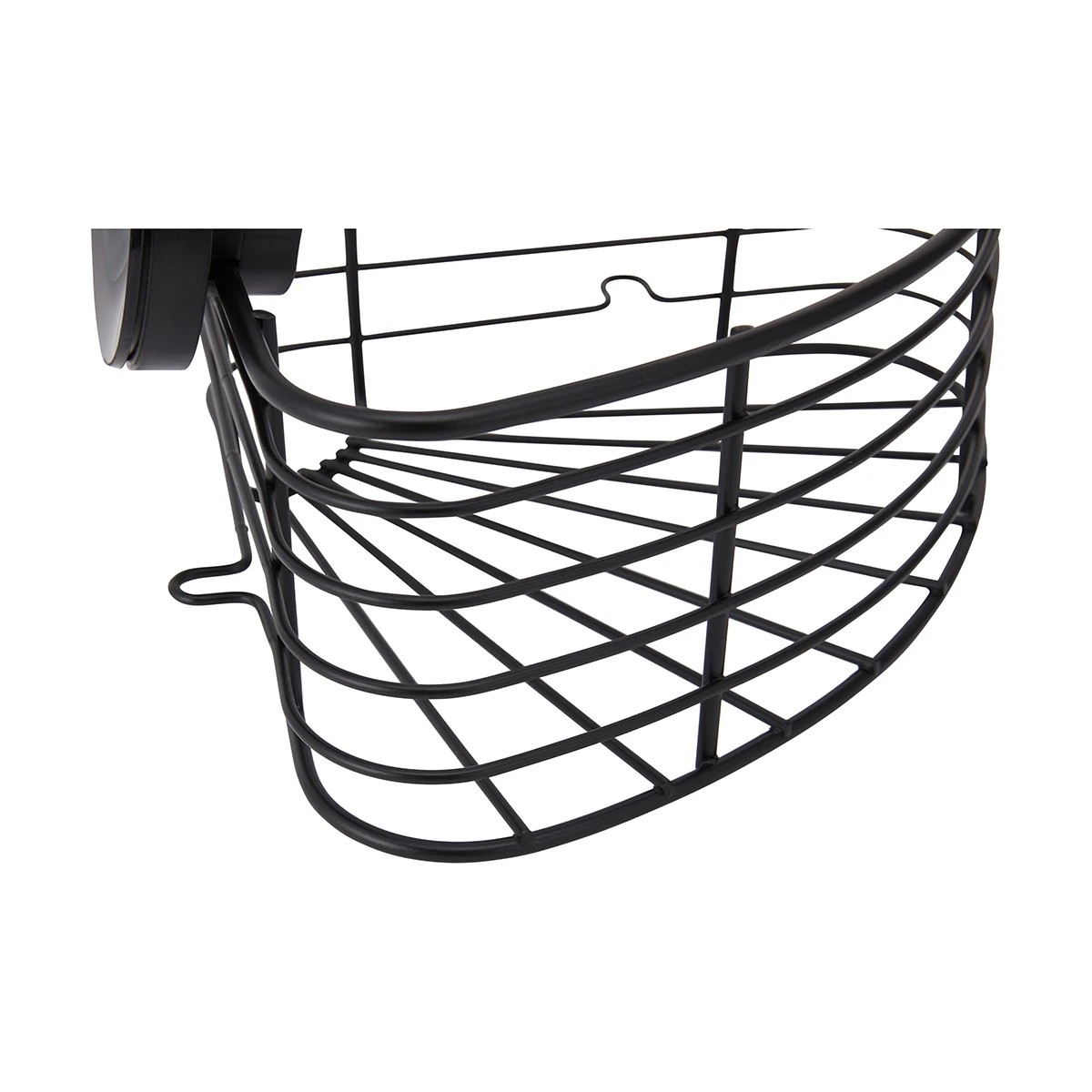 6 Black Suction Corner Caddy, 6 of 7