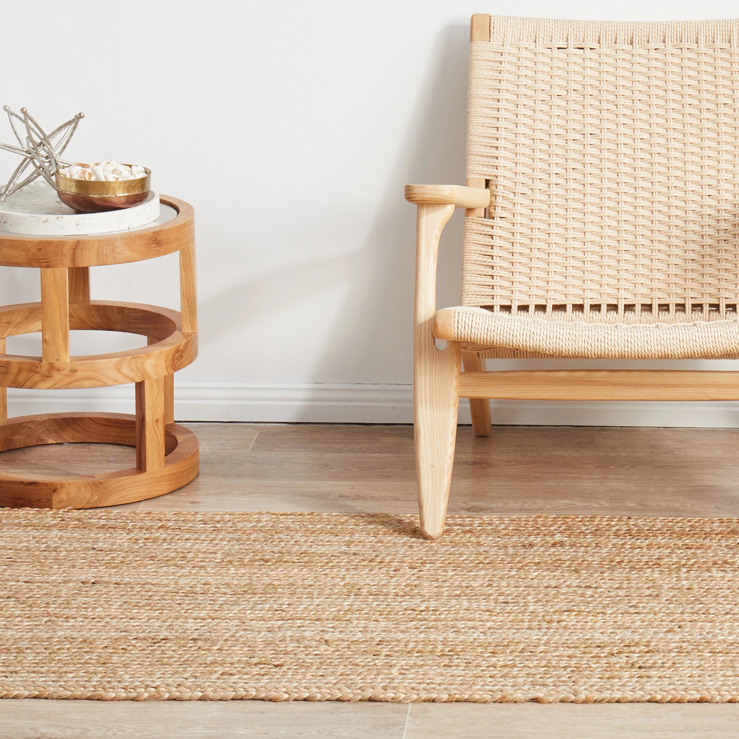 4 Common Ground Rugs Shoreline 300x80cm - Medium Jute Rug - Natural, 4 of 10