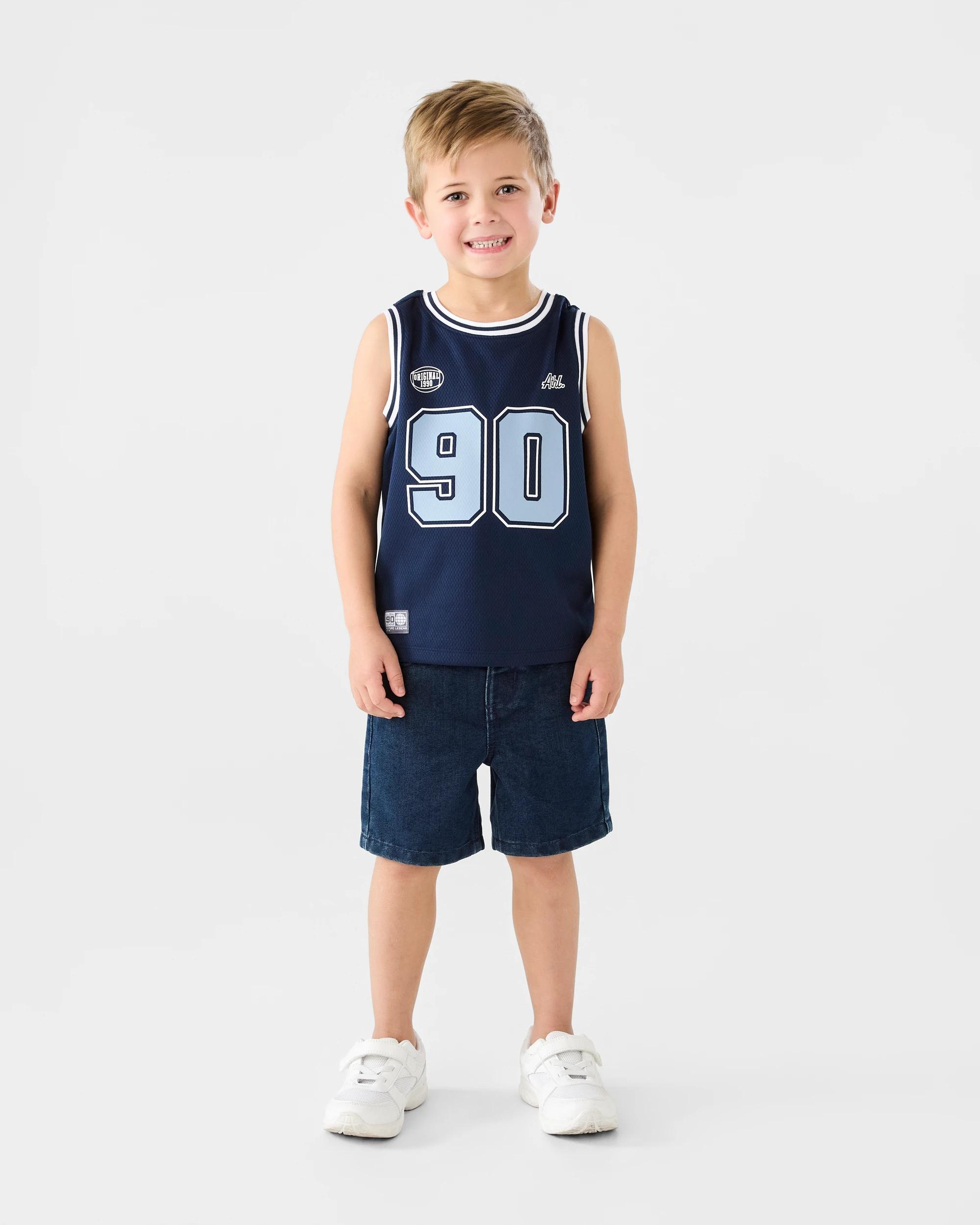 5 Denim Shorts Indigo Wsh, 5 of 6