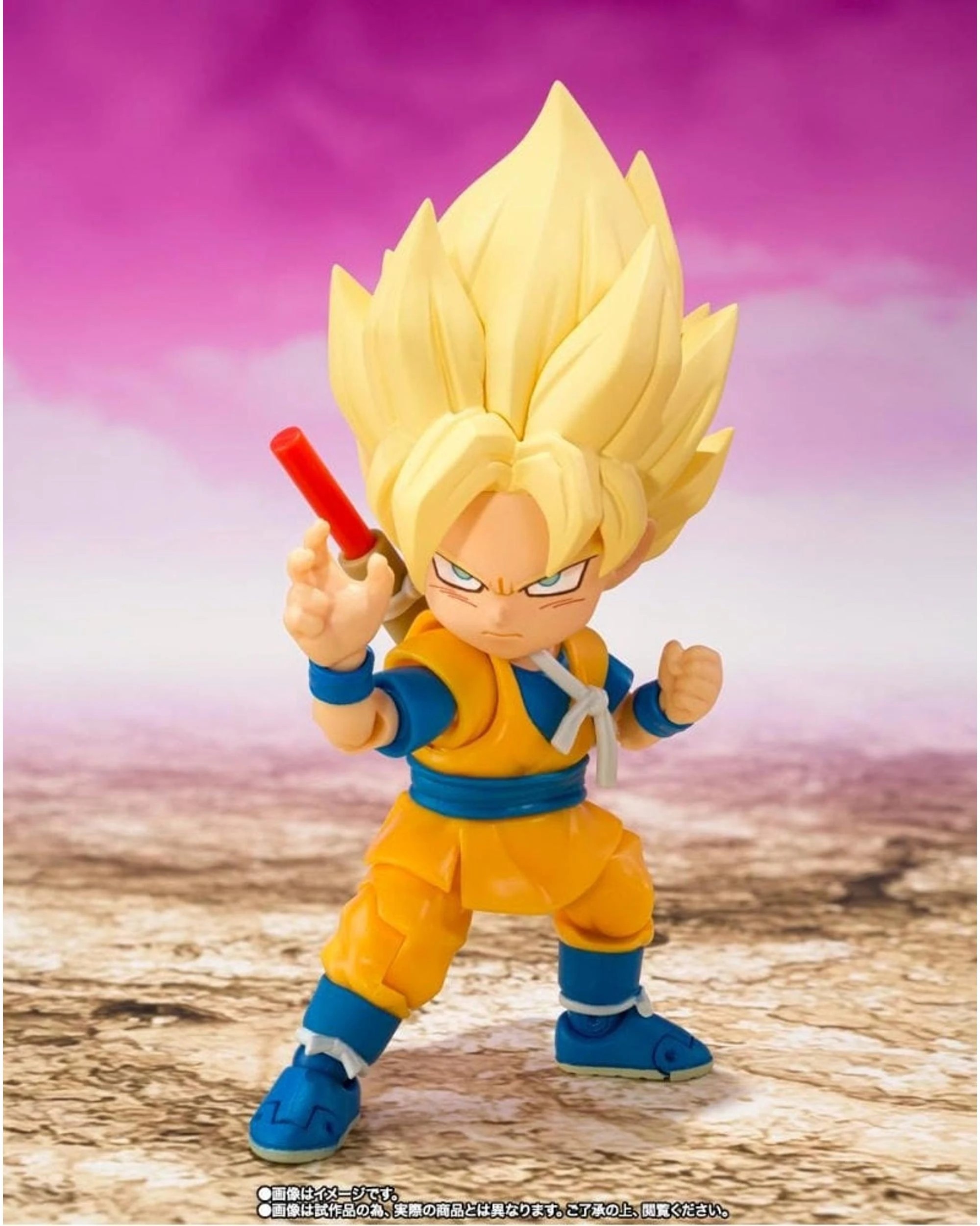 3 Tamashii Nations S.H.Figuarts Super Saiyan Son Goku Mini Daima Figure, 3 of 6