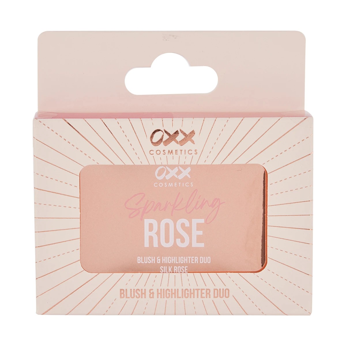 4 OXX Cosmetics Sparkling Rose Blush and Highlighter Duo Set - Silk Rose, 4 of 6