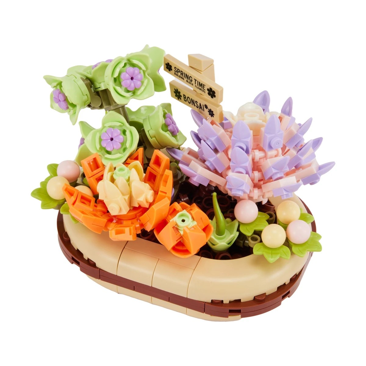 2 Mini Blocks Flower Series: Bonsai Series Playset - Assorted, 2 of 10