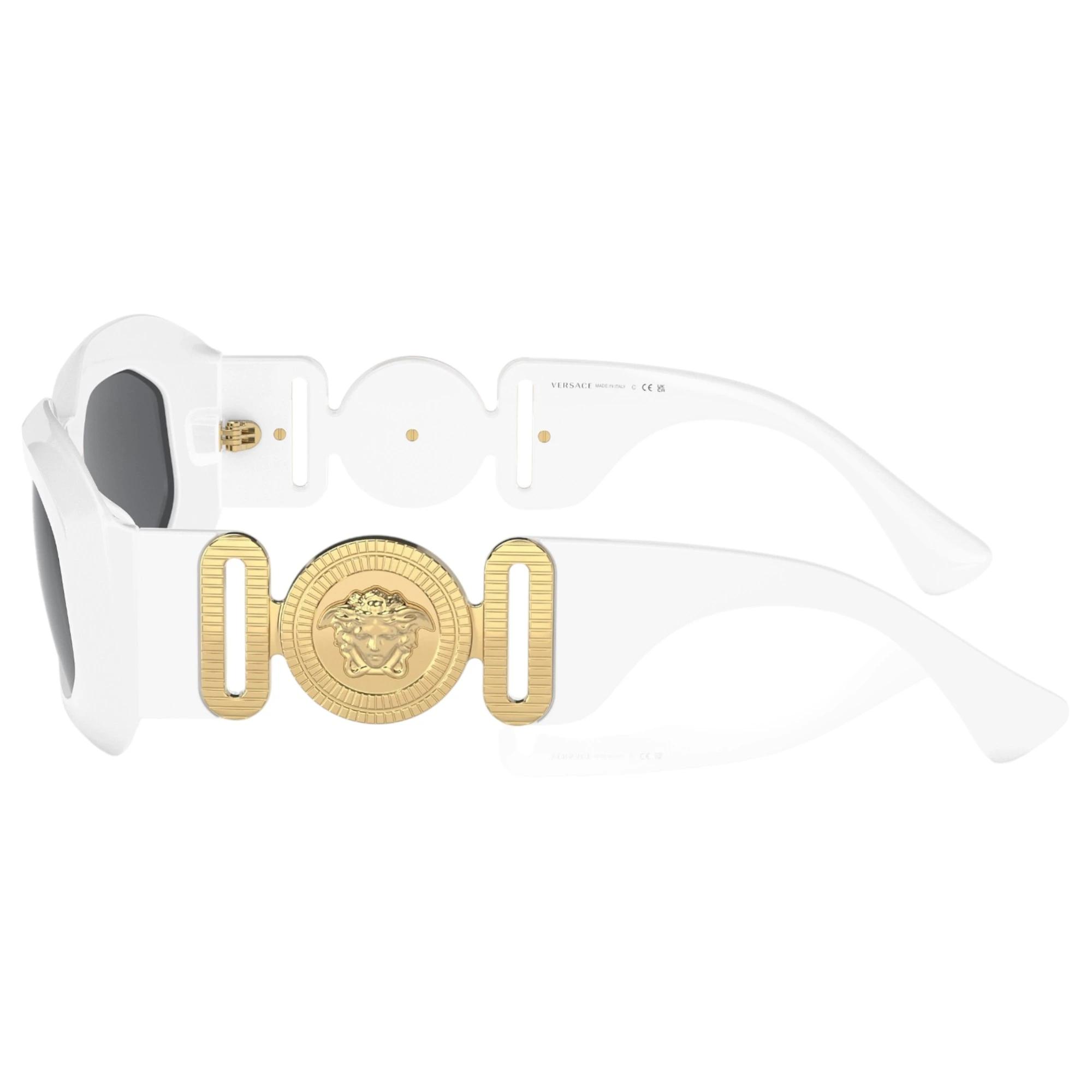 5 Versace Womens Sunglasses VE4425U Rock Icons Sunnies WHITE, 5 of 5