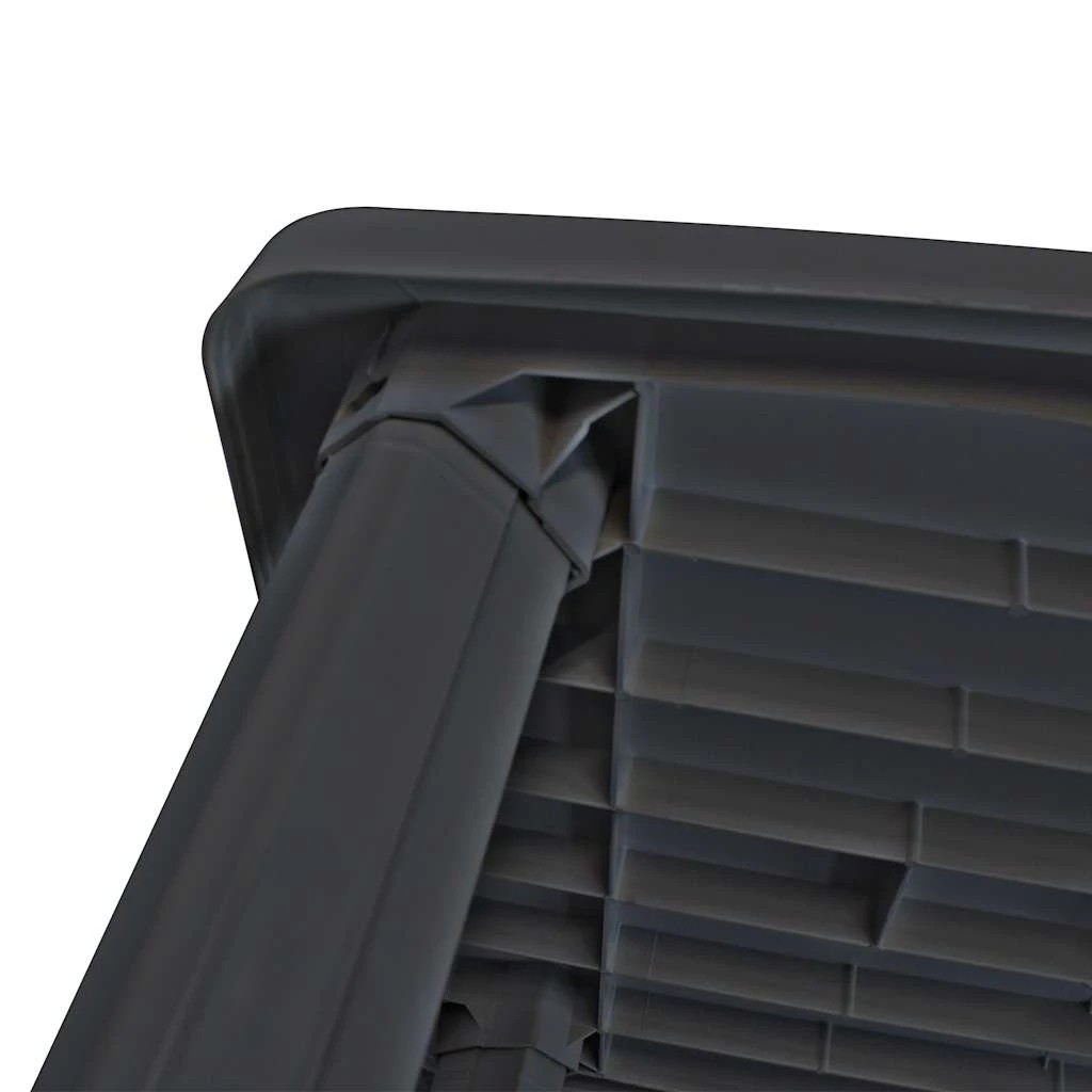 4 vidaXL Outdoor table Light Weight - Grey, 4 of 6