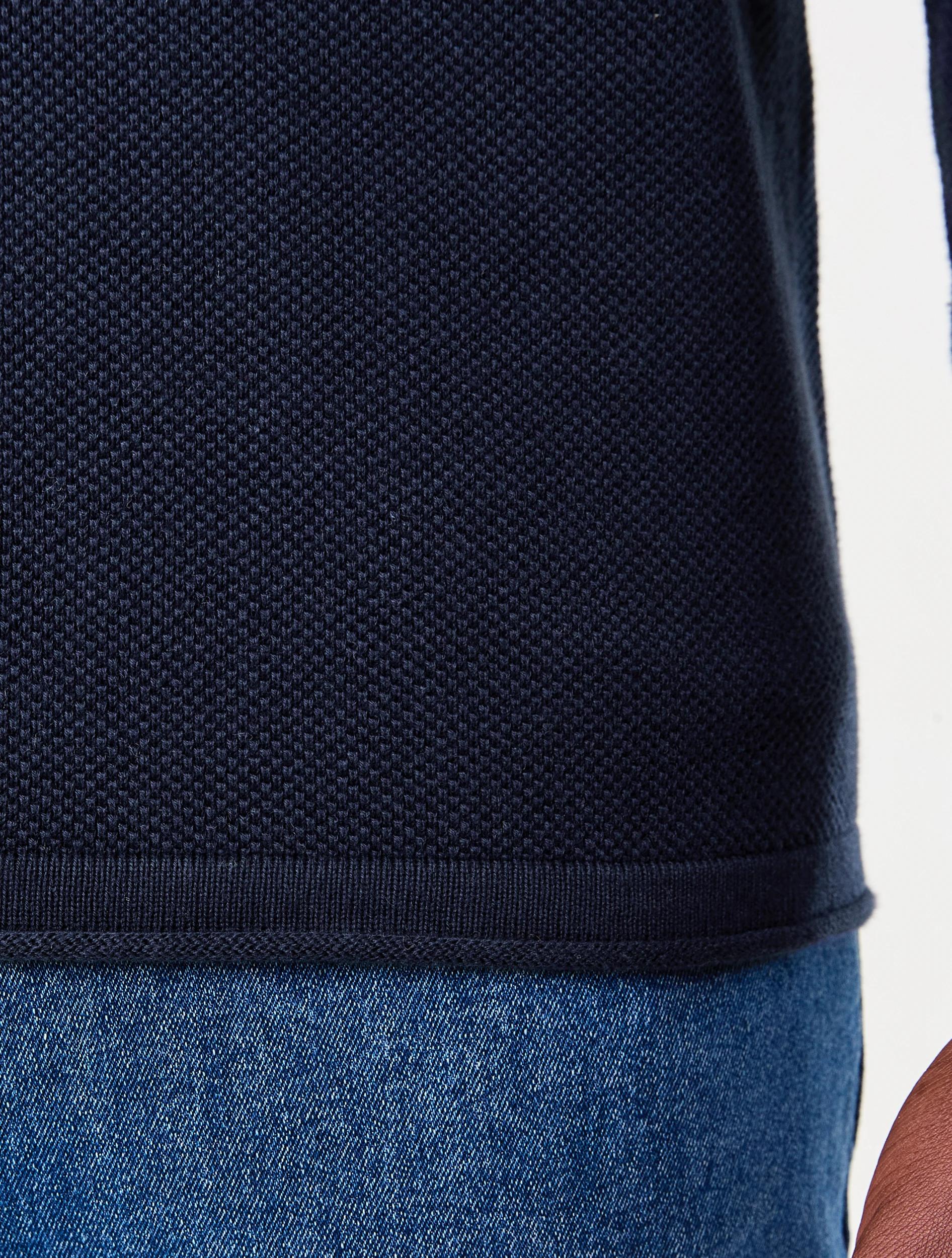 6 Lightweight Textured Knit Jumper Sky Cptn, 6 of 7