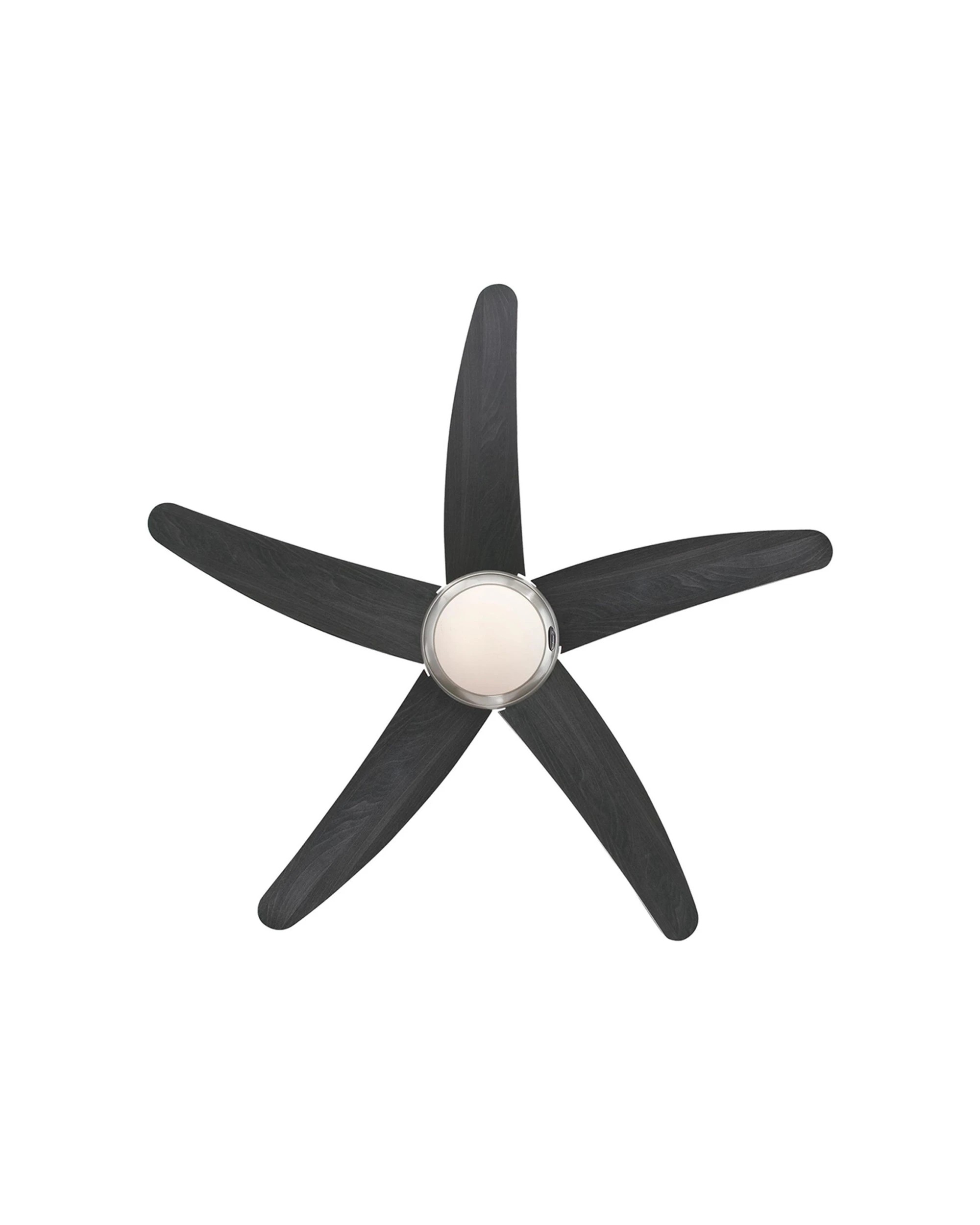 2 Westinghouse 132cm Brendan Ceiling Fan Reverse Airflow 17W LED - Silver, 2 of 6