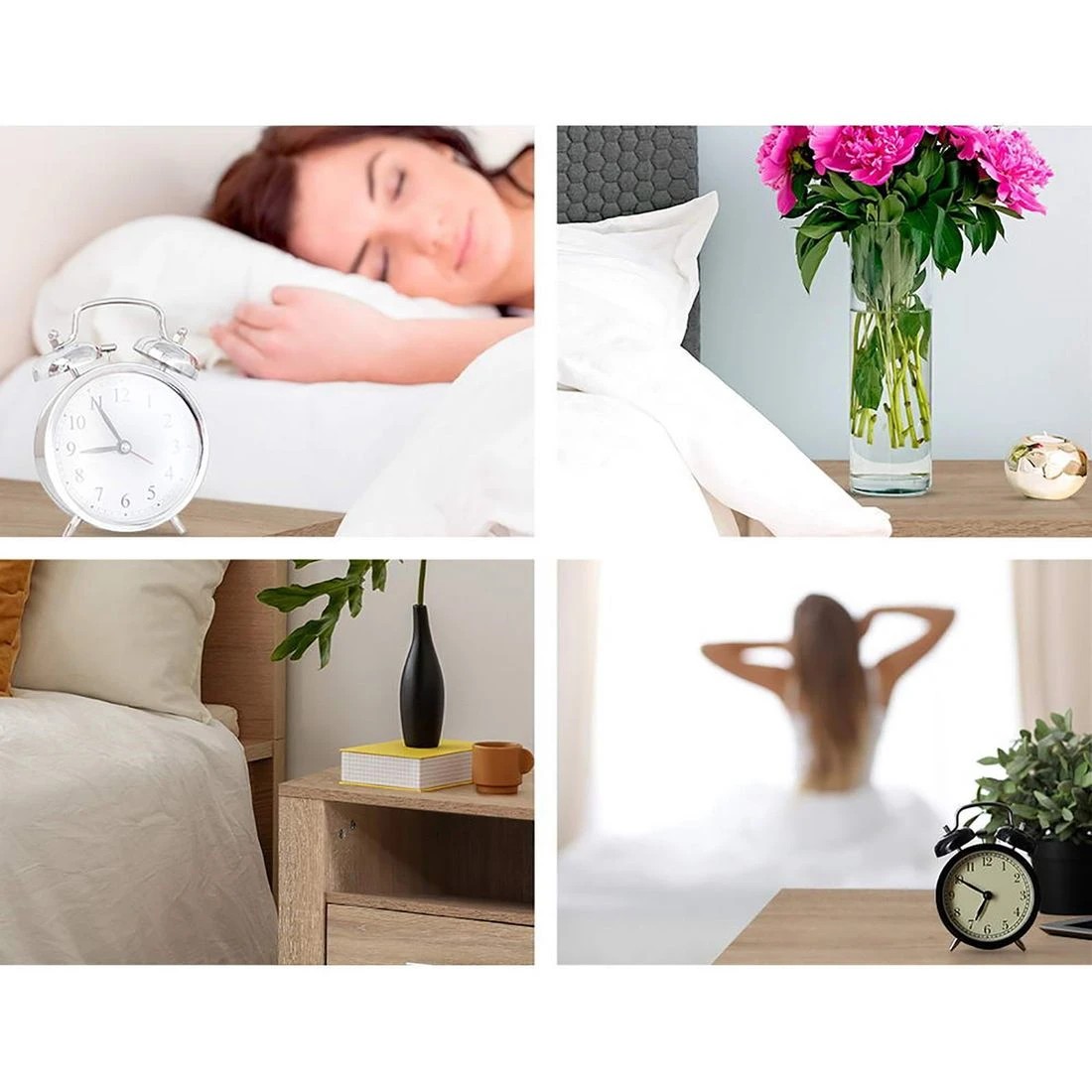 6 Artiss Bedside Table 2 Drawers with Shelf Nightstand Bedroom Furniture Storage Modern Decor Easy Assembly - Brown, 6 of 7