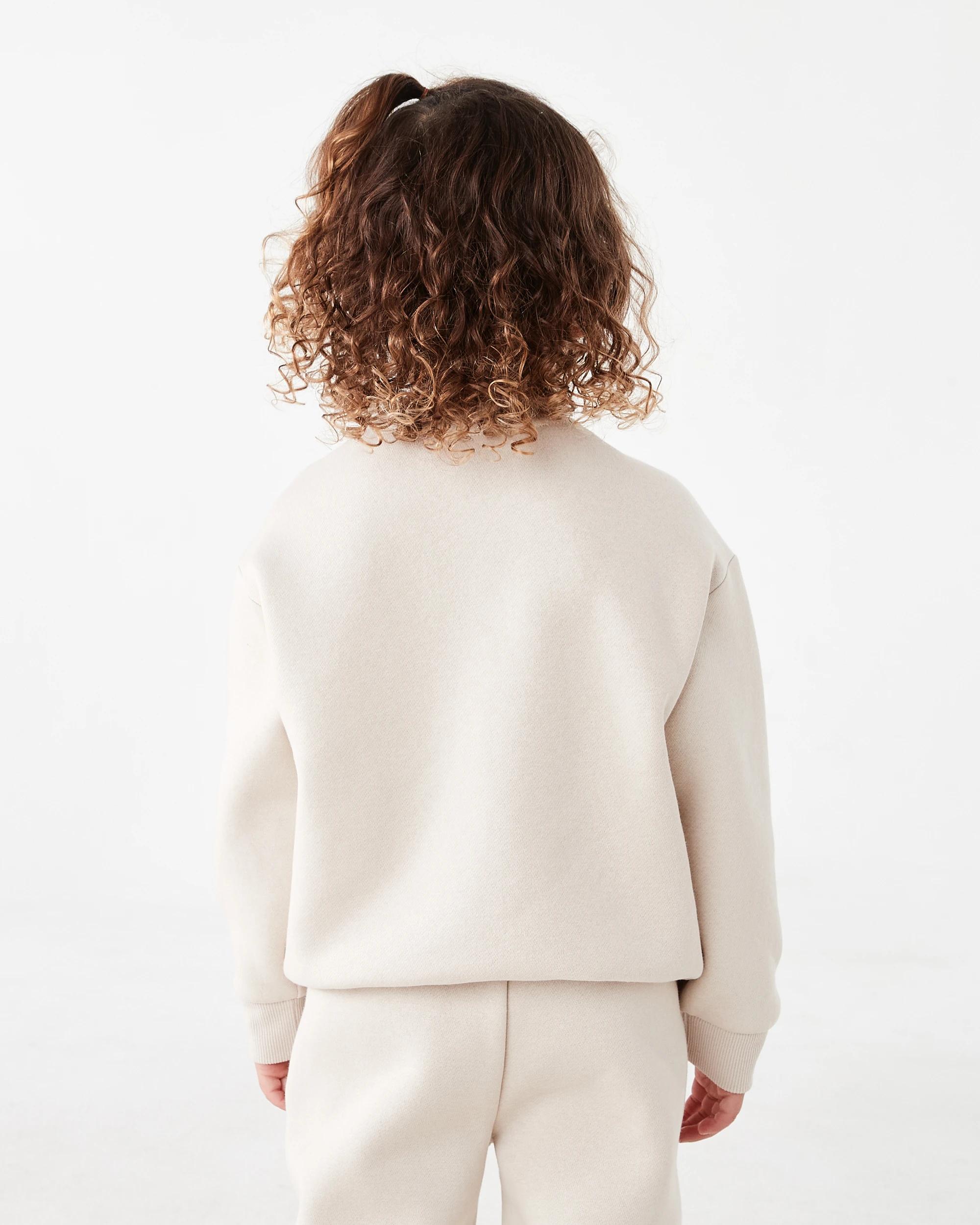 2 Print Crew Sweater Bge Bunny, 2 of 8