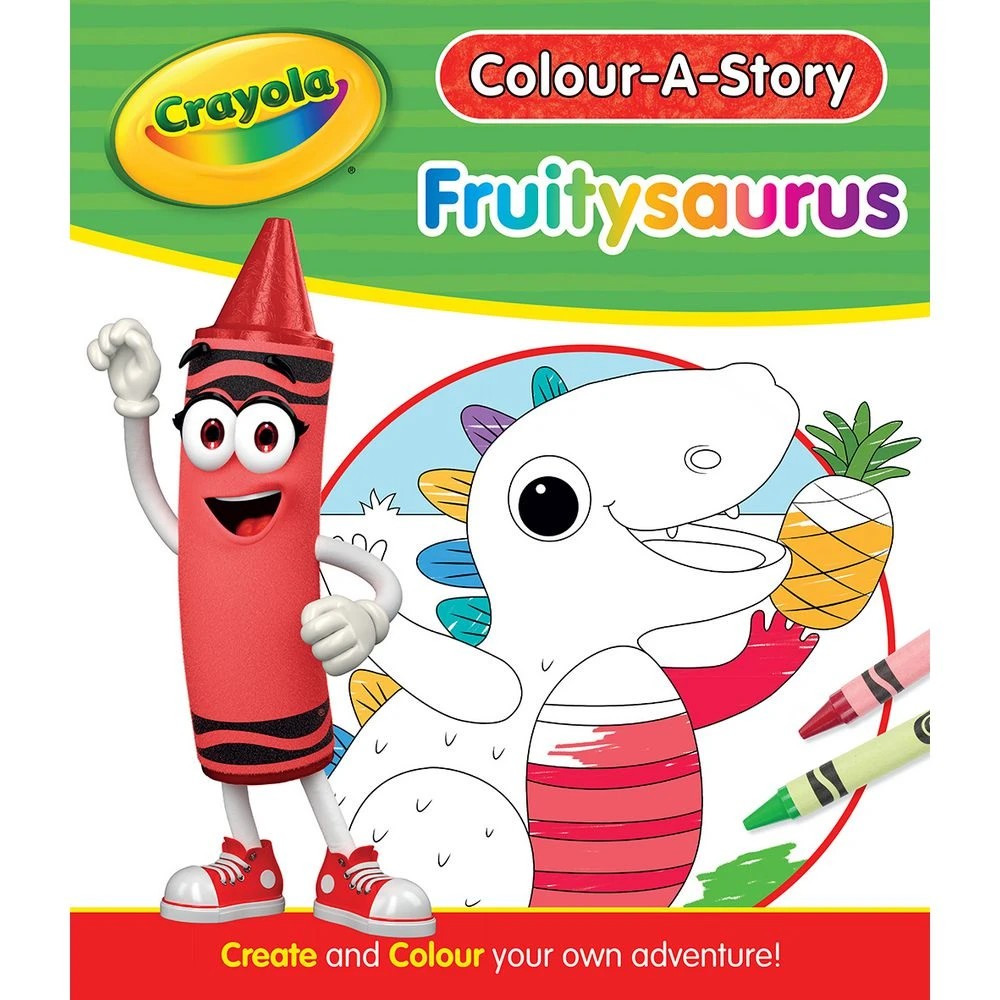 1 Crayola Colour A Story Fruitysaurus, 1 of 1