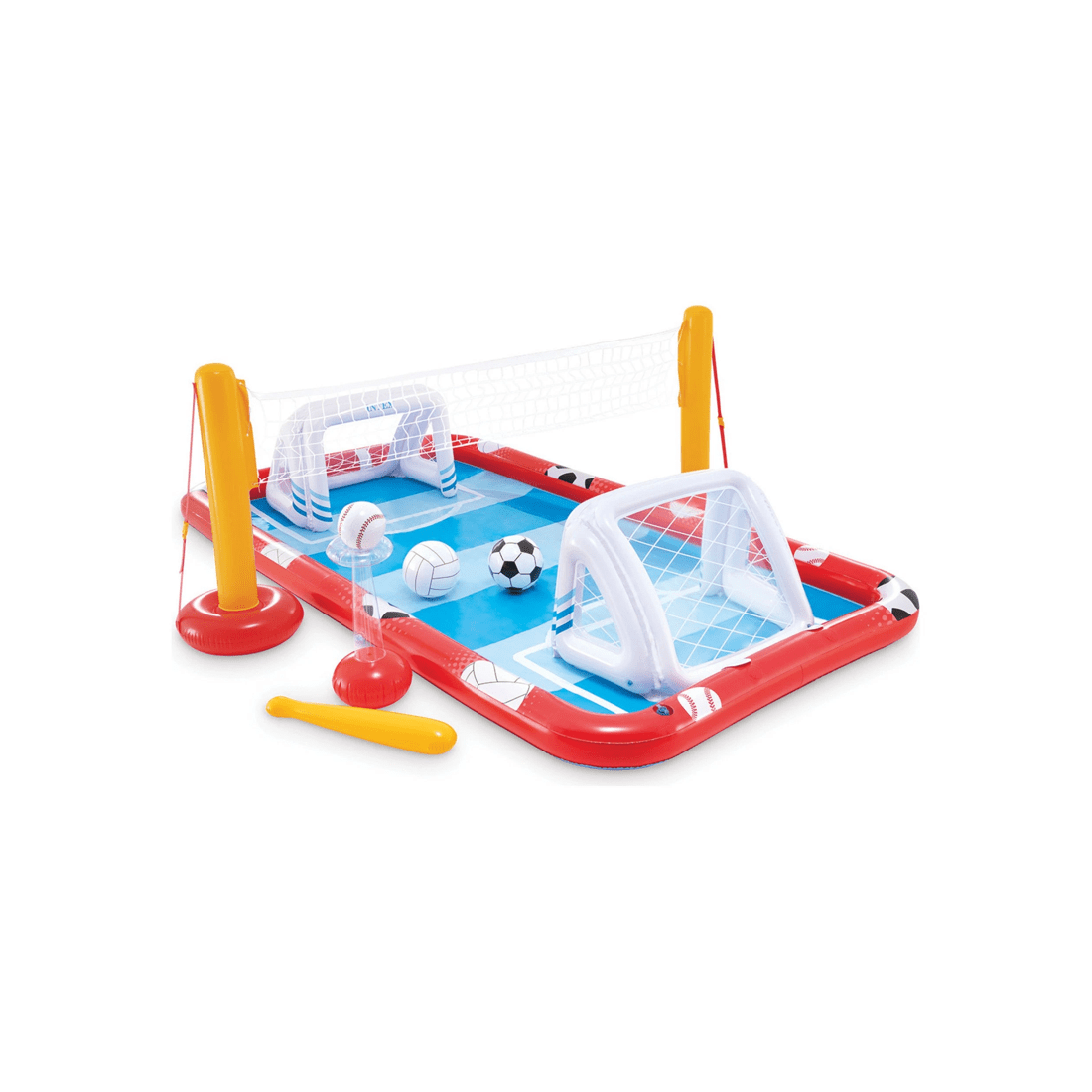 1 Intex 57147np Action Sports Play Centre Soccer Volleyball Baseball, 1 of 7
