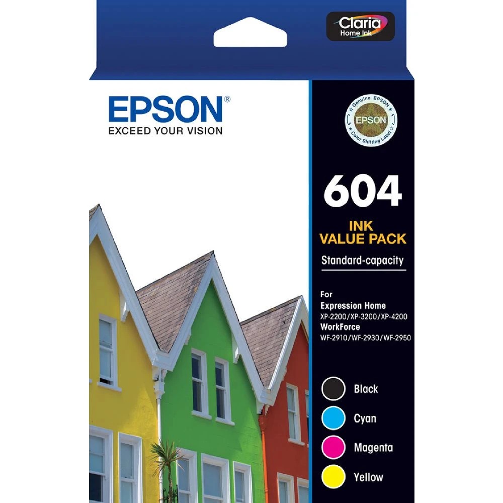 1 Epson 604 Standard Black and Colour Value Pack, 1 of 1