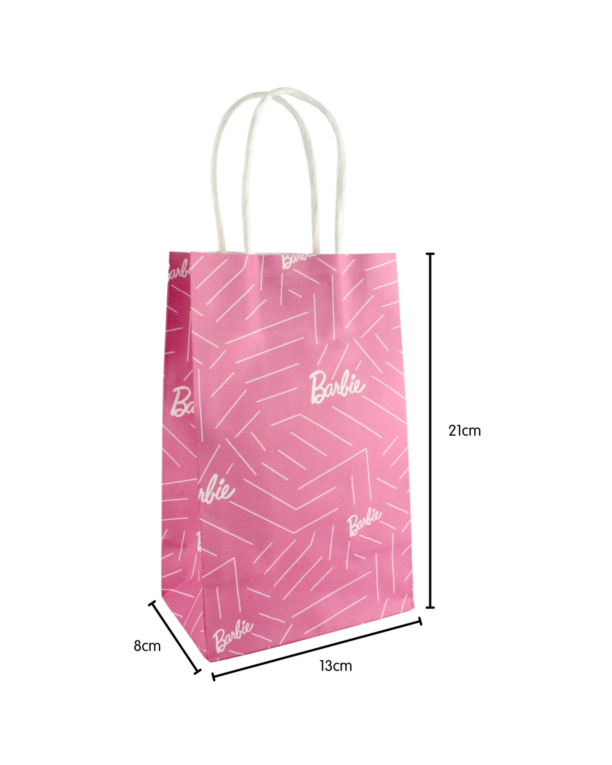2 Barbie Barbie Paper Gift Bags Pack of 8, 2 of 2