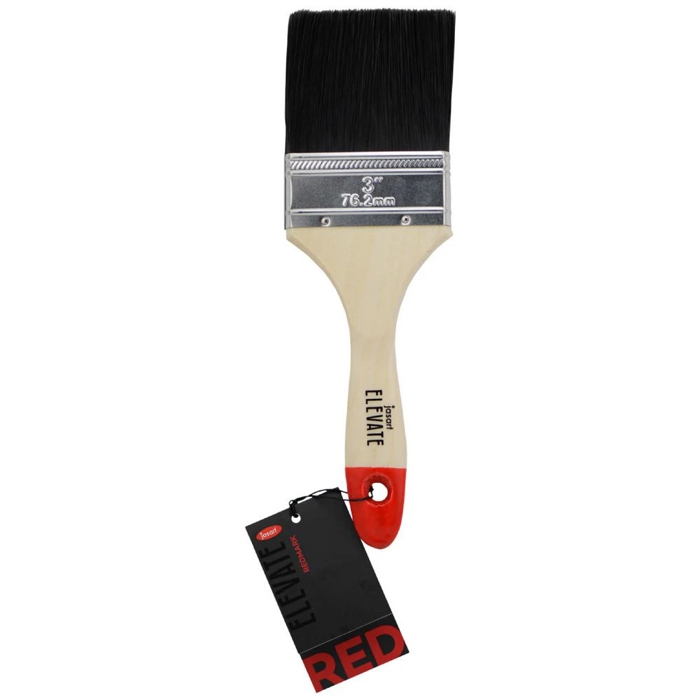 1 Jasart Elevate REDMARK Synthetic Mix Brush Flat 3", 1 of 1