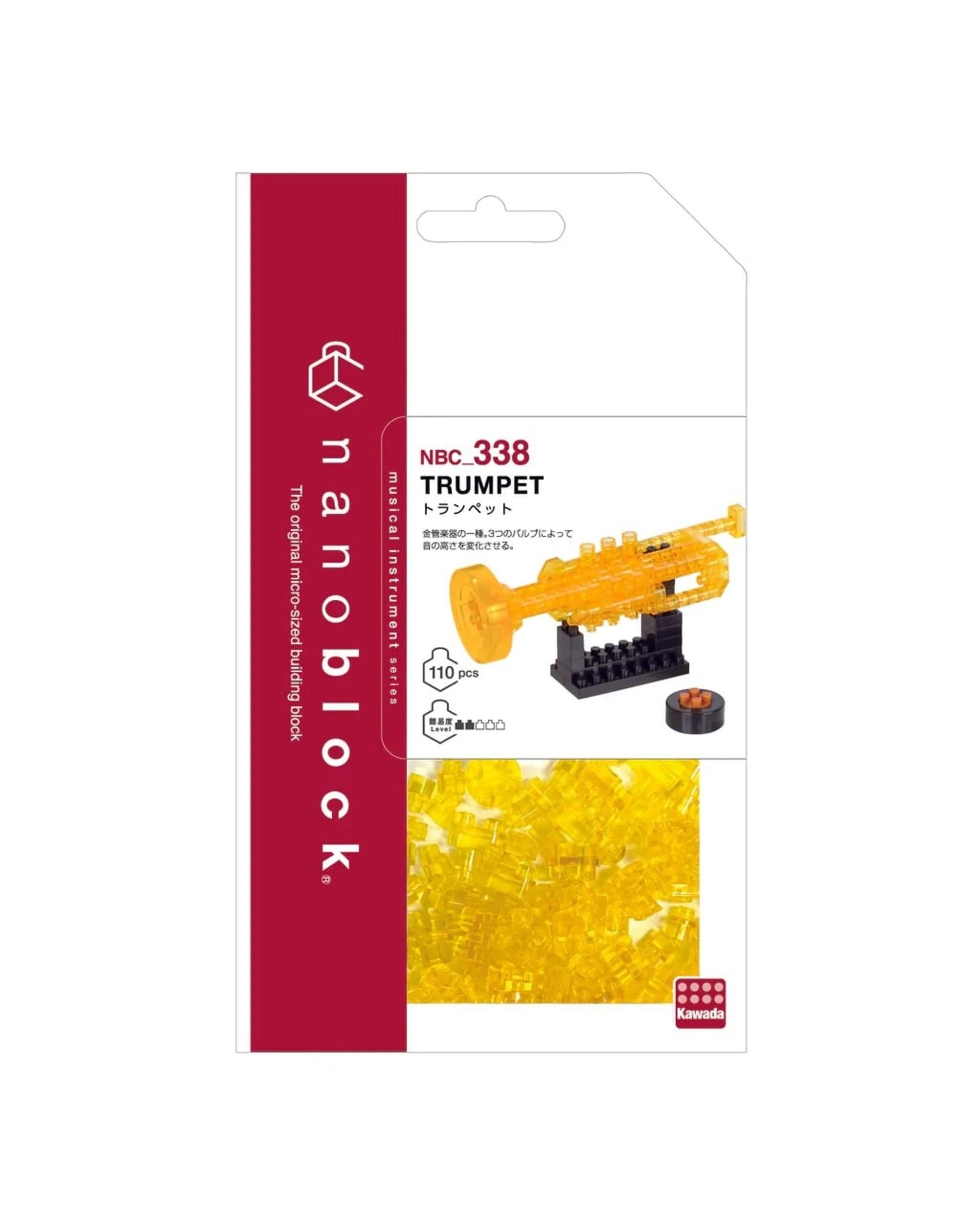 3 Nanoblock Trumpet - Yellow, 3 of 4