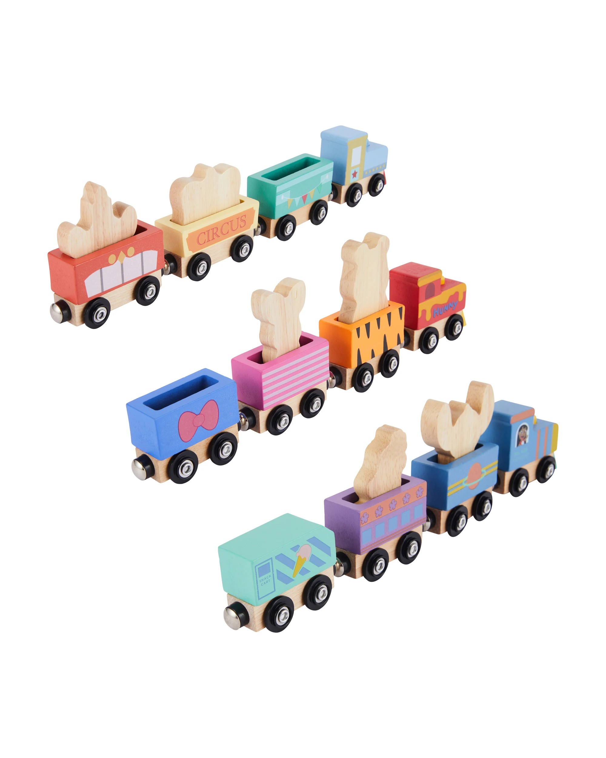 5 Disney Wooden Train - Assorted, 5 of 8