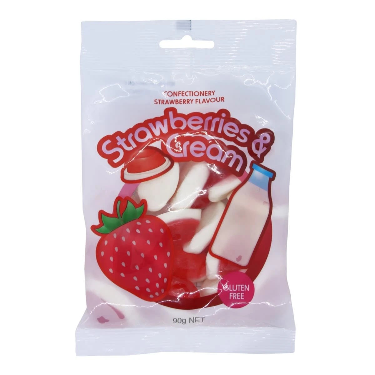 1 Strawberries & Cream Confectionery 90g, 1 of 2