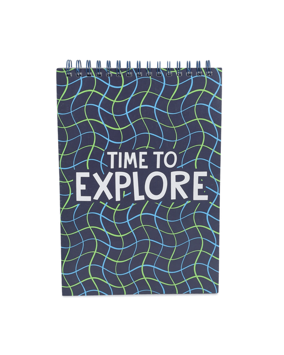 A4 Spiral Drawing Book - Time to Explore