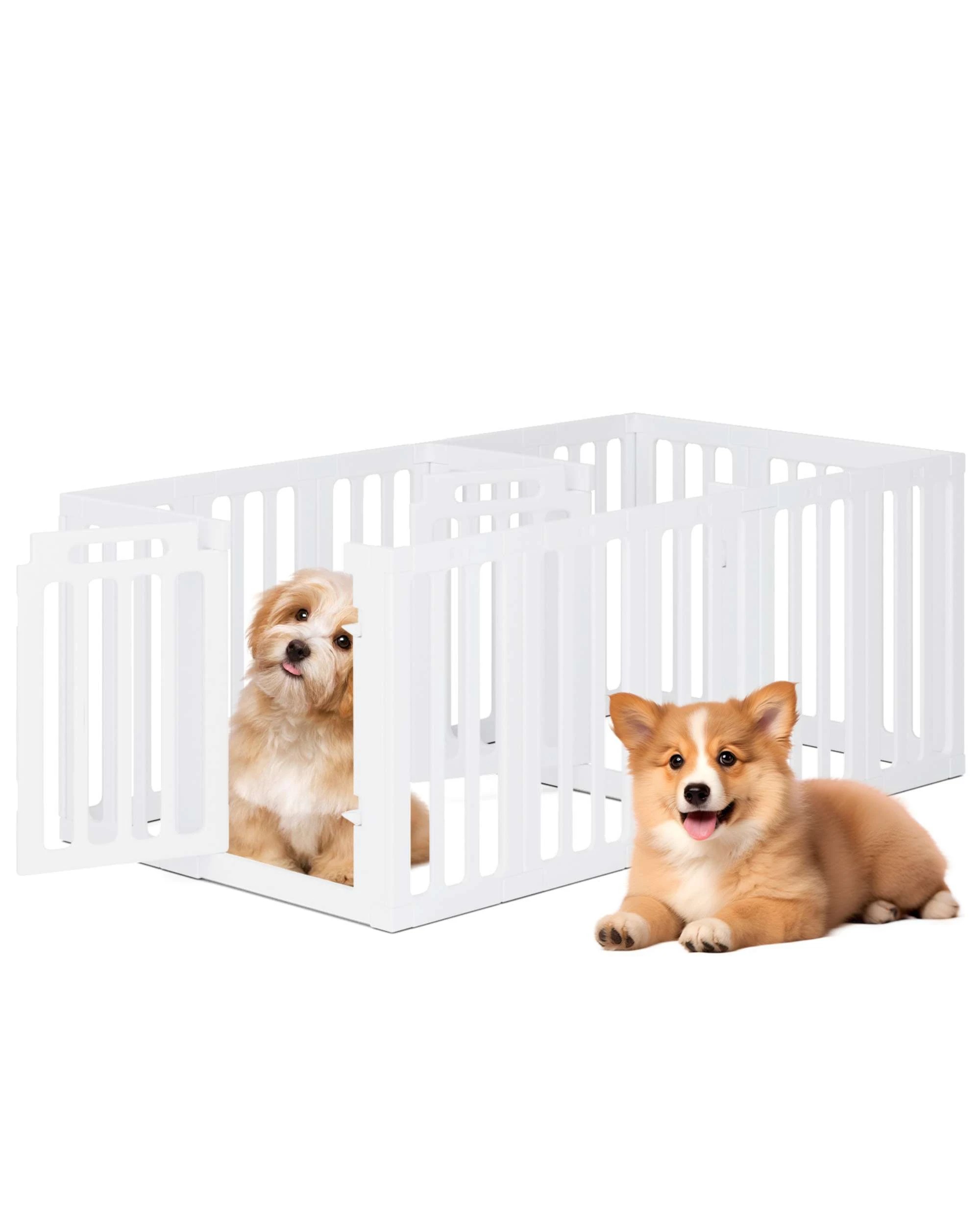 2 Advwin Pet Playpen Enclosure Pet Fence, 2 of 8