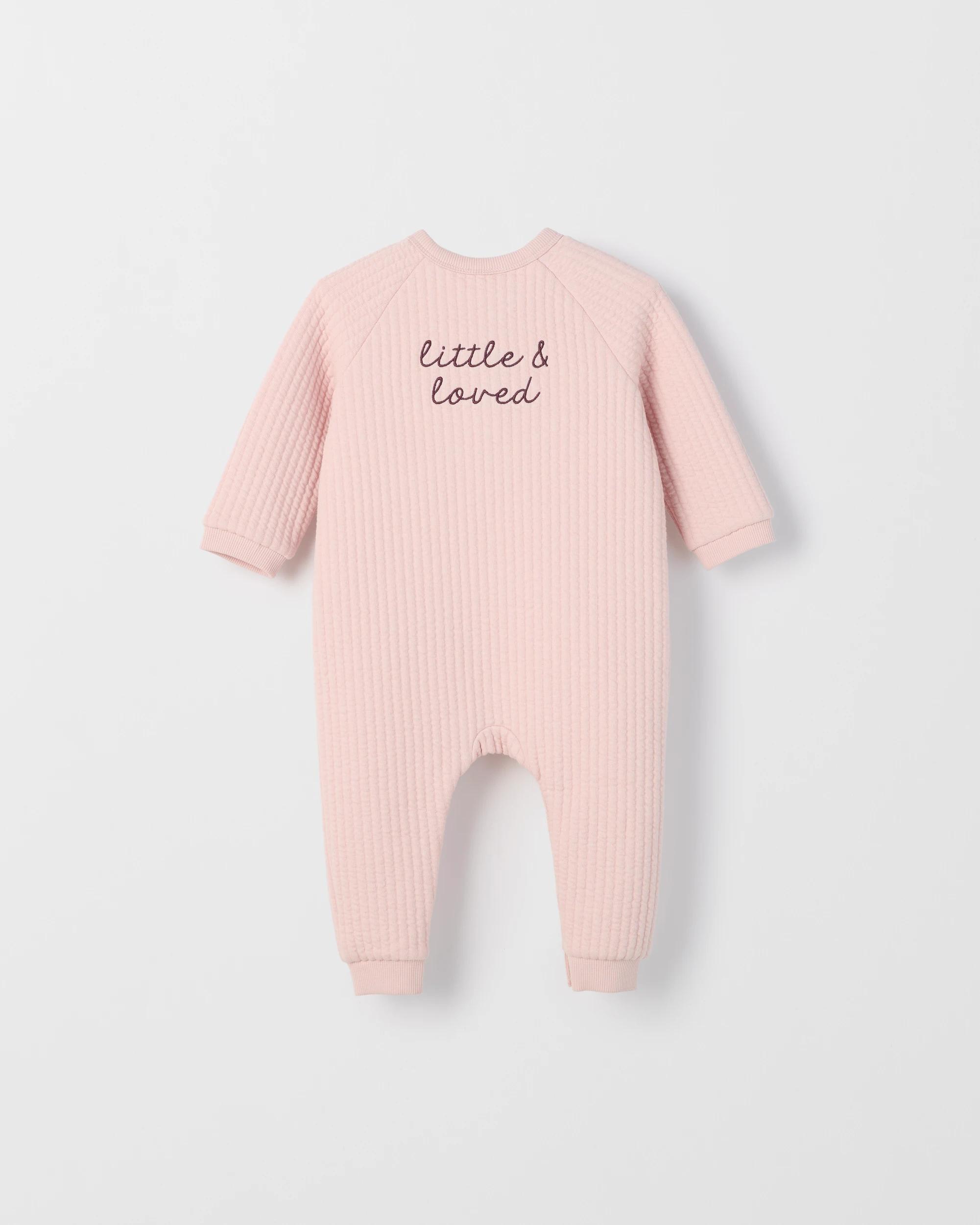 5 Target Baby Quilted Romper PETIT AMOUR LOTUS, 5 of 6