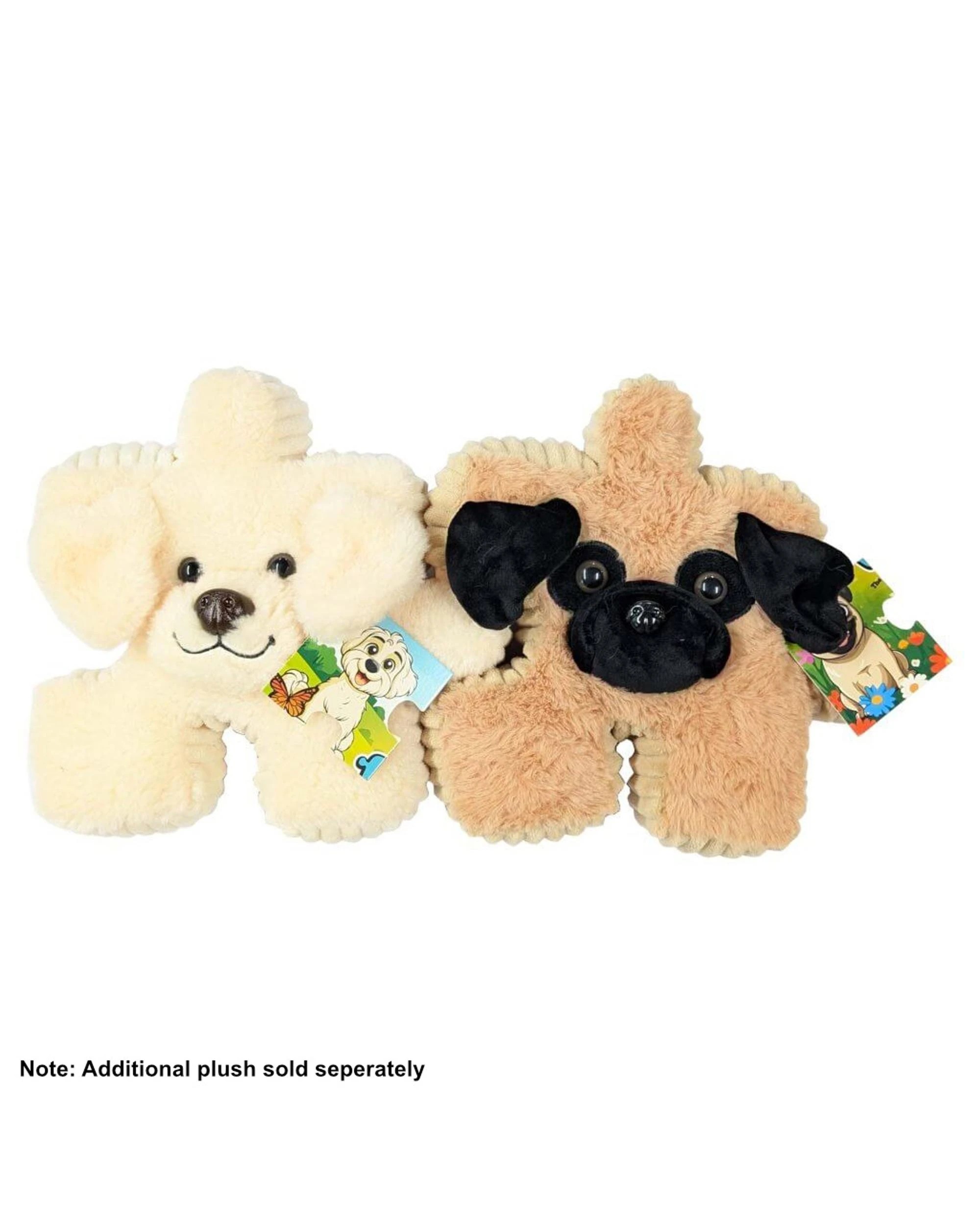 2 Pluzzles Puppies Chloe and Friends Chloe the Cairn Terrier 8 inch Plush, 2 of 3