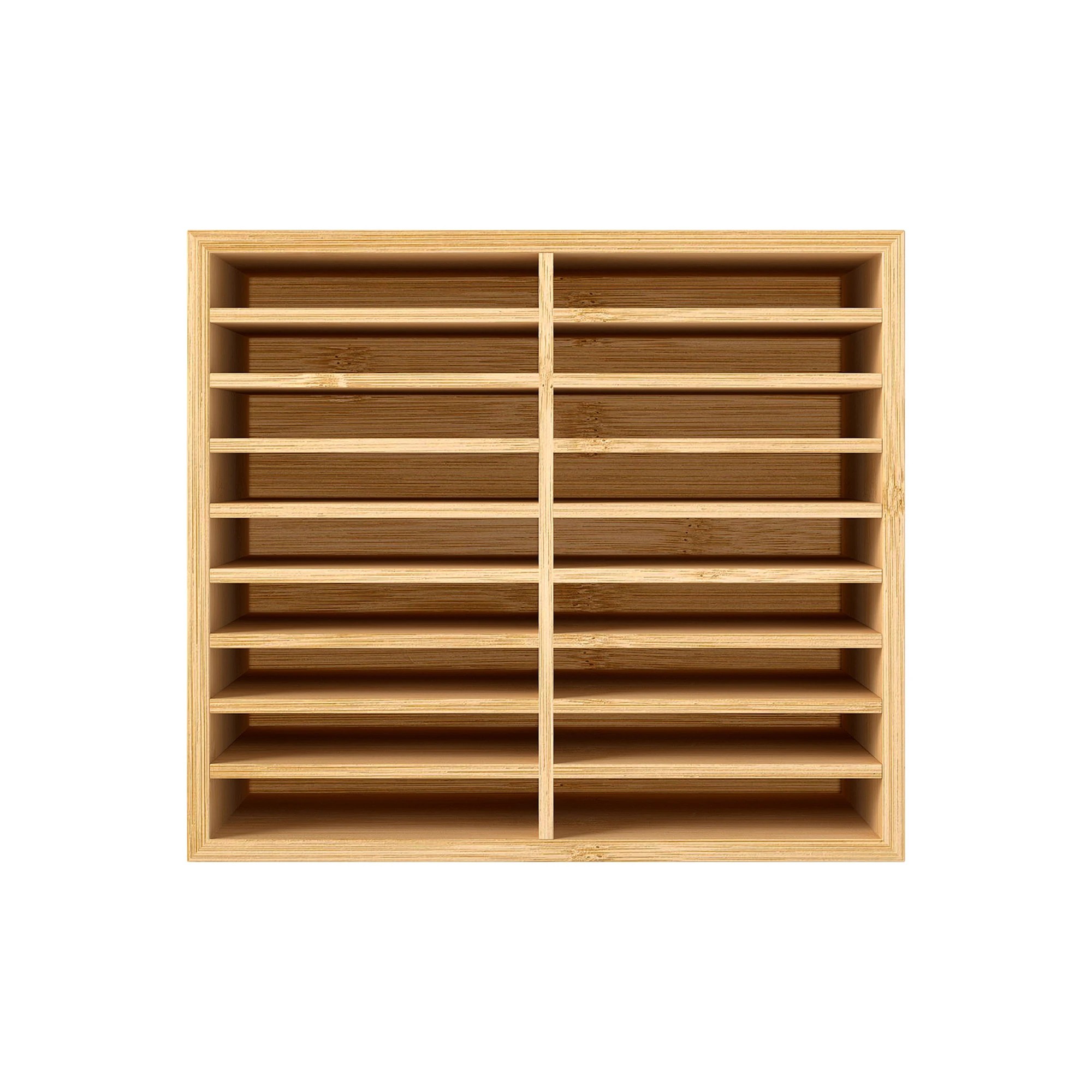 2 Levede Bamboo Marker Organiser - Natural, 2 of 9