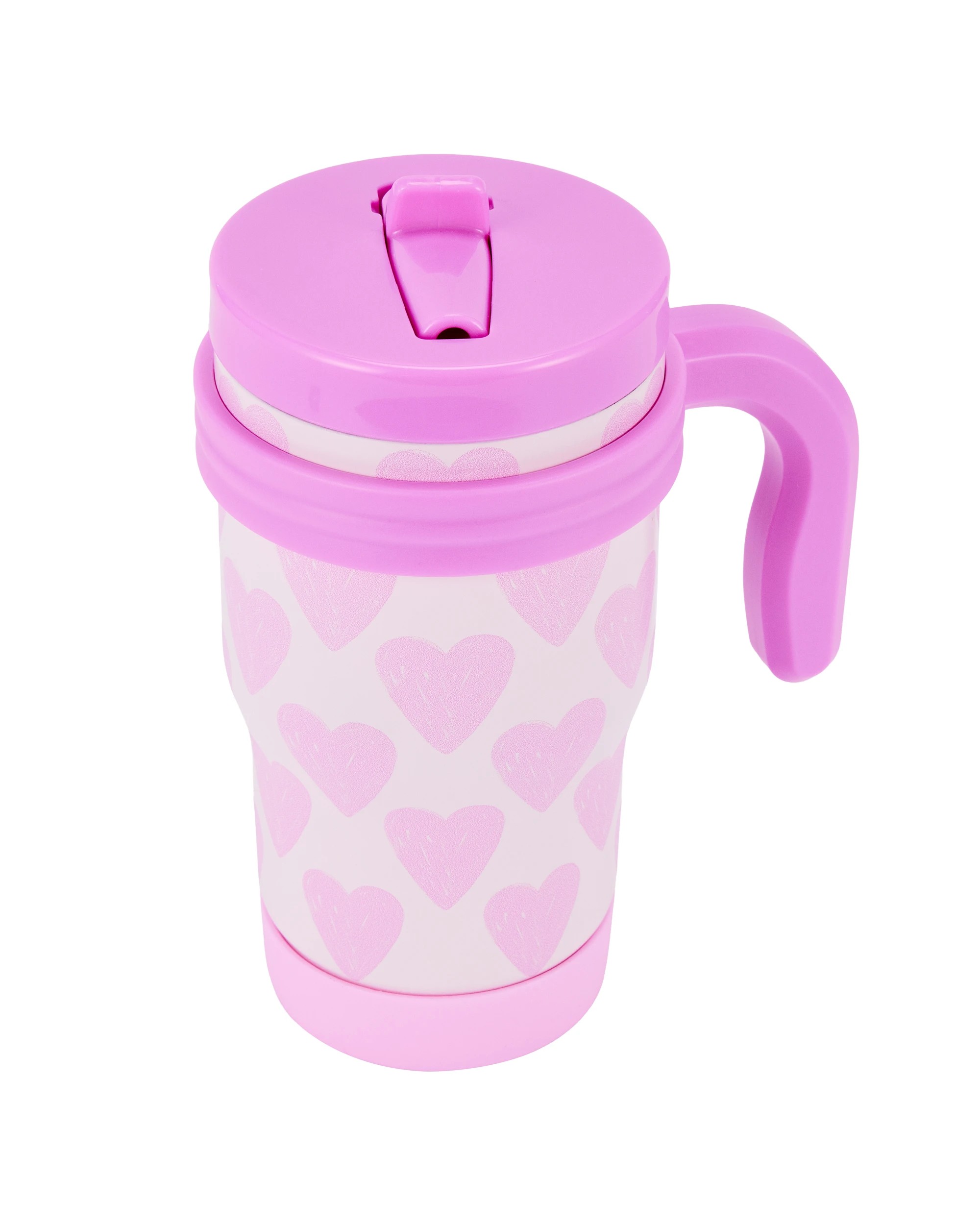 3 380ml Hearts Stainless Steel Tumbler with Handle, 3 of 7