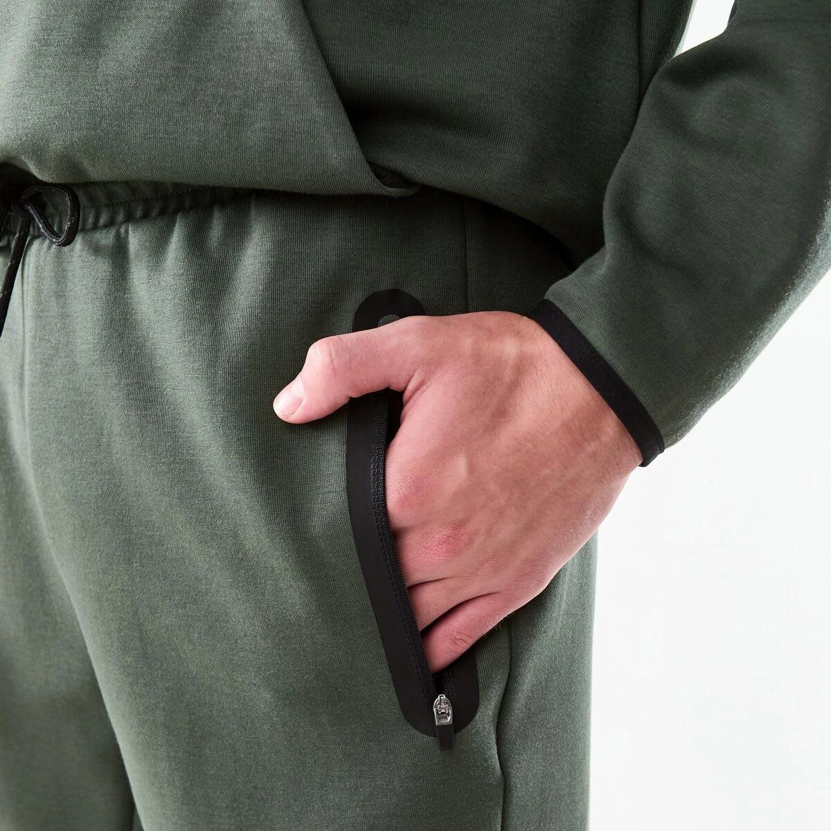 4 Active Mens Sports Shorts DEEPEST GREEN, 4 of 7