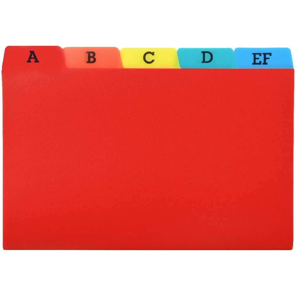 2 J.Burrows A-Z Index Card Dividers 203 x 127mm, 2 of 2