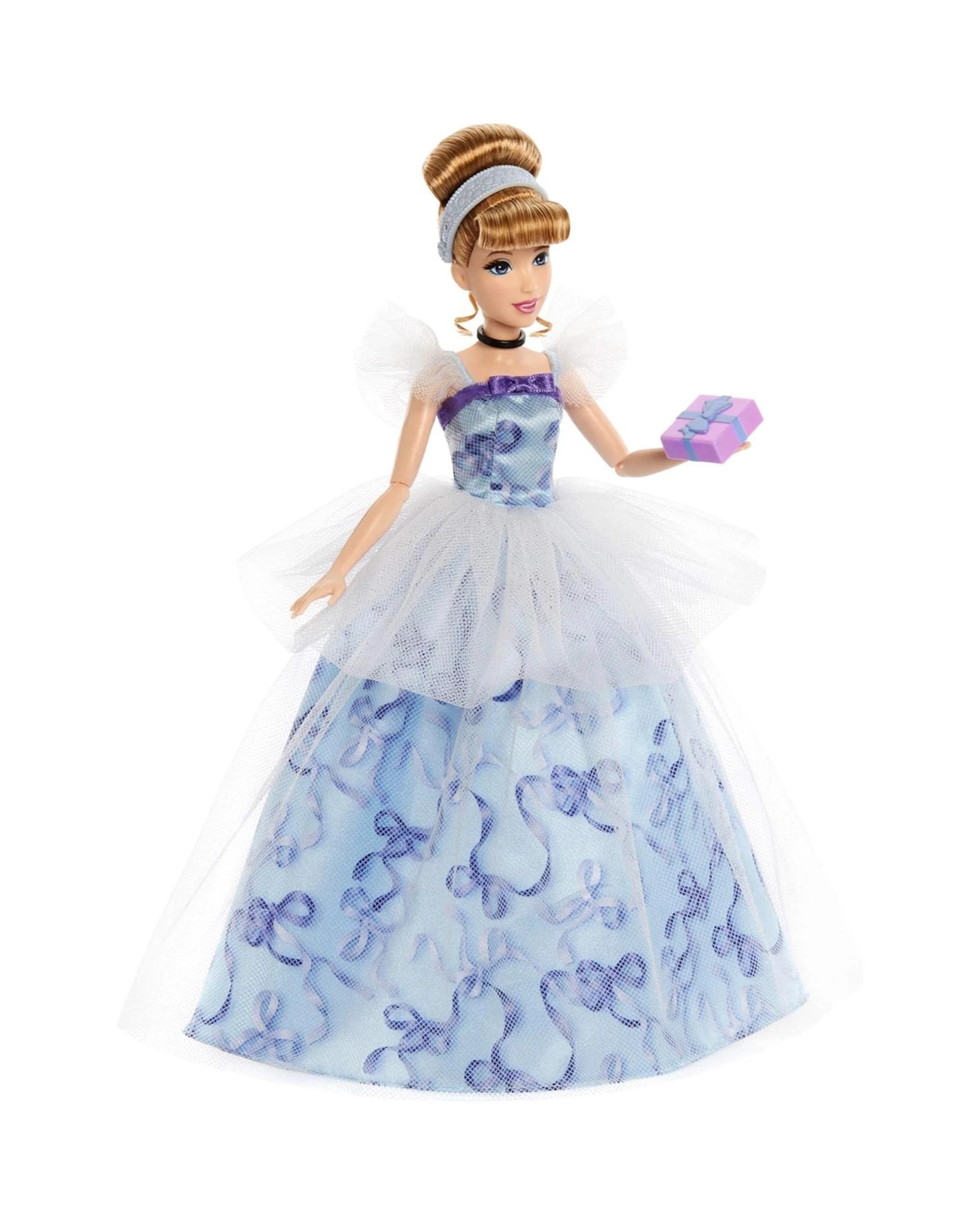3 Disney Princess Cinderella Birthday Celebration Collectible Fashion Doll, 3 of 7