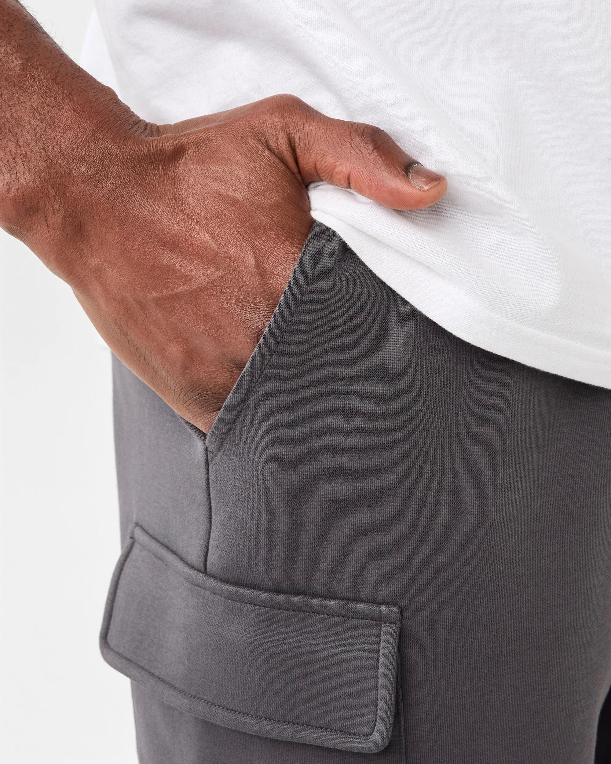 4 Interlock Cargo Shorts Gry Iron, 4 of 7