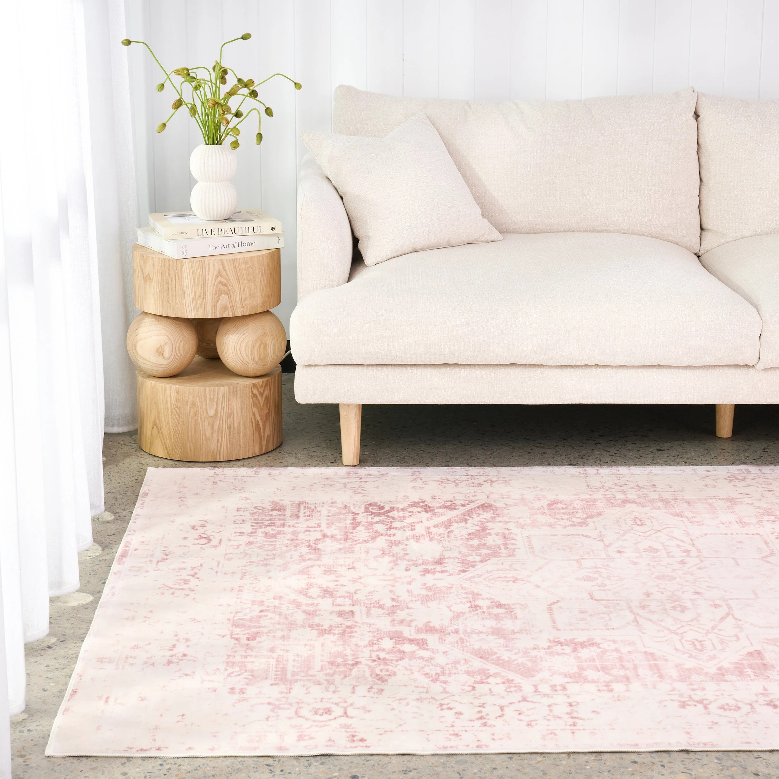 2 Common Ground Rugs Opaline 23 160x100cm - Pink, 2 of 8