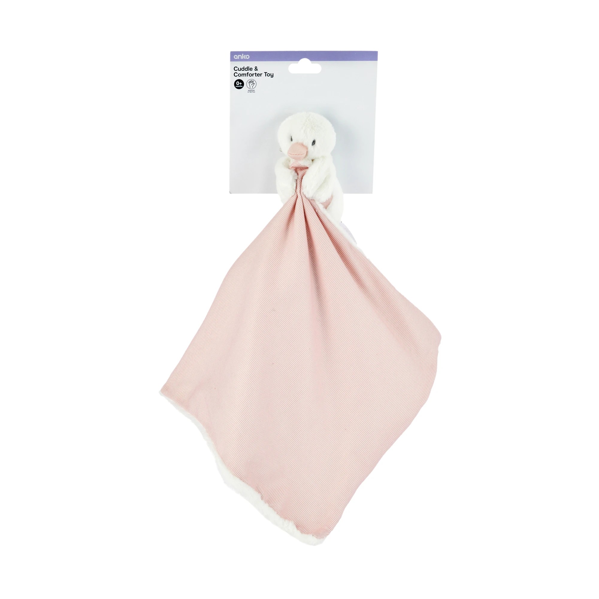 3 Cuddle and Comforter Toy - Duck, 3 of 3