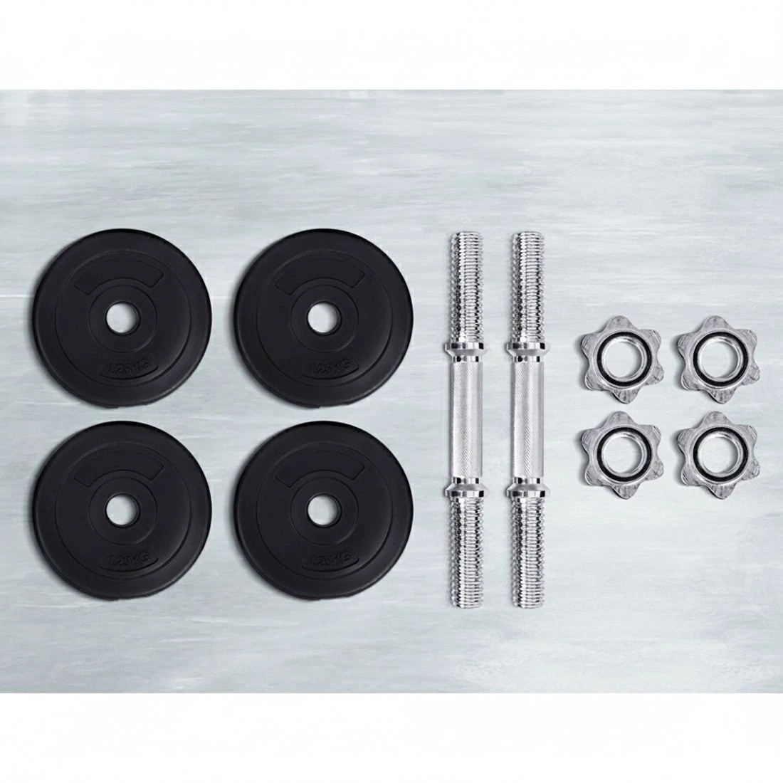 5 Everfit 10kg Dumbbell Set - Black, 5 of 6