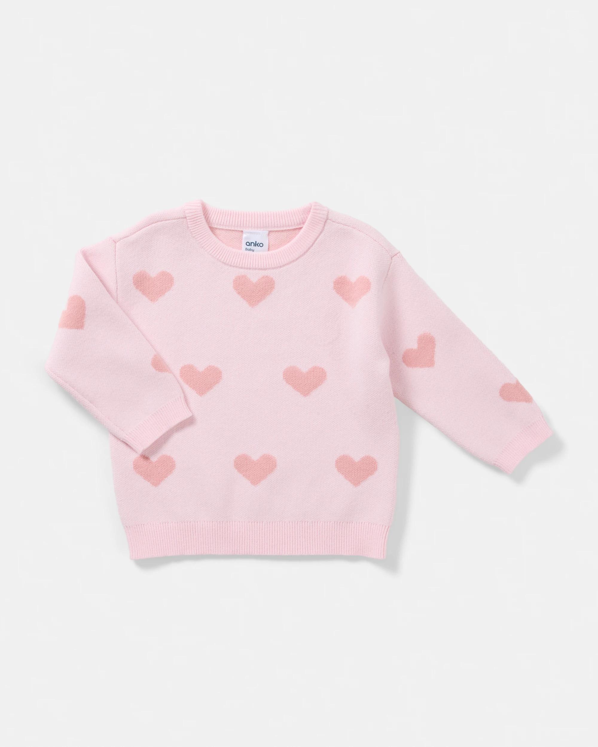 3 Baby Knit Set Hearts, 3 of 6