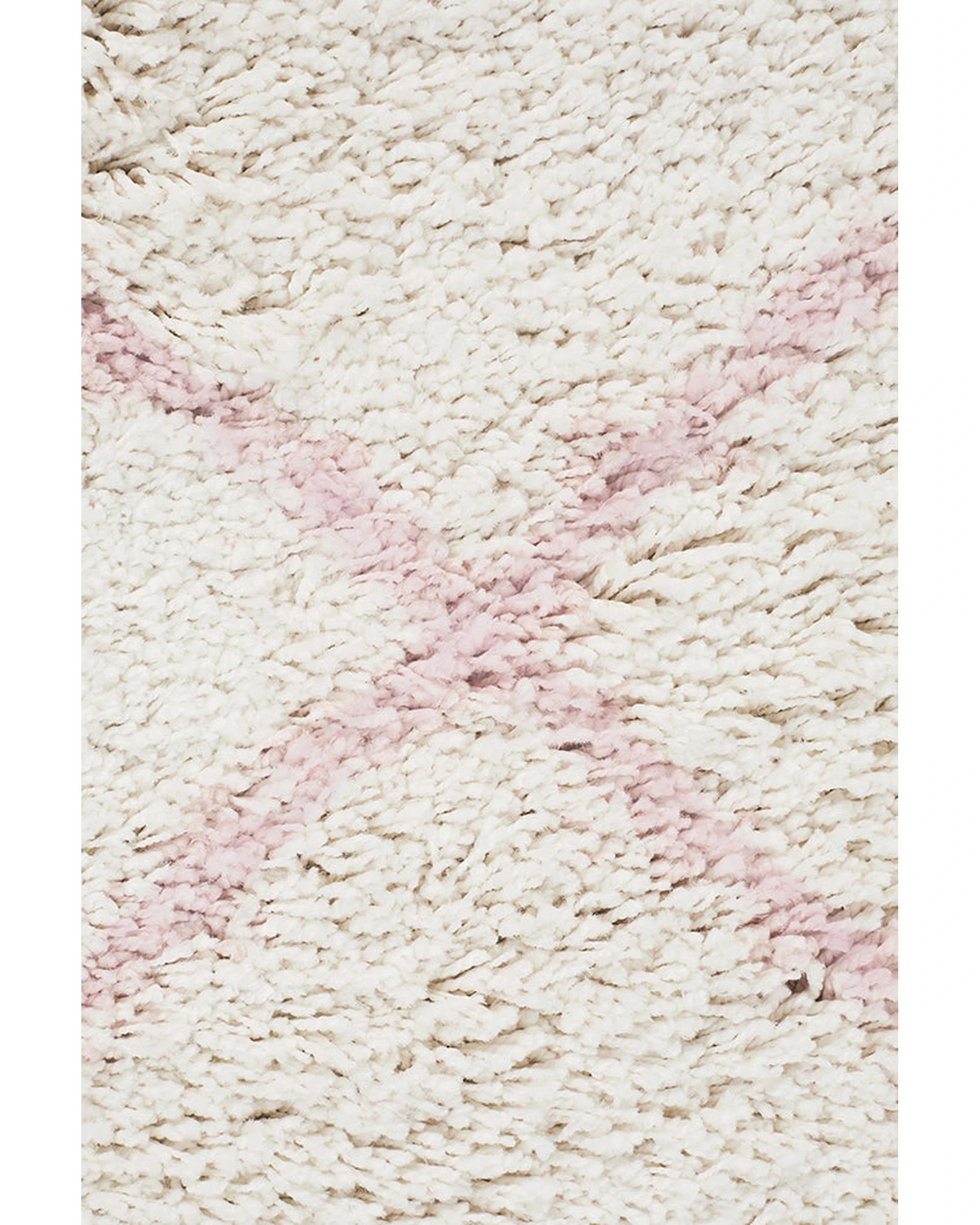 6 Rug Culture Saffron 22 Pink Rug — Moroccan-inspired, Power-loomed Polypropylene, 290 x 200 cm, 4 cm Pile - Assorted, 6 of 7