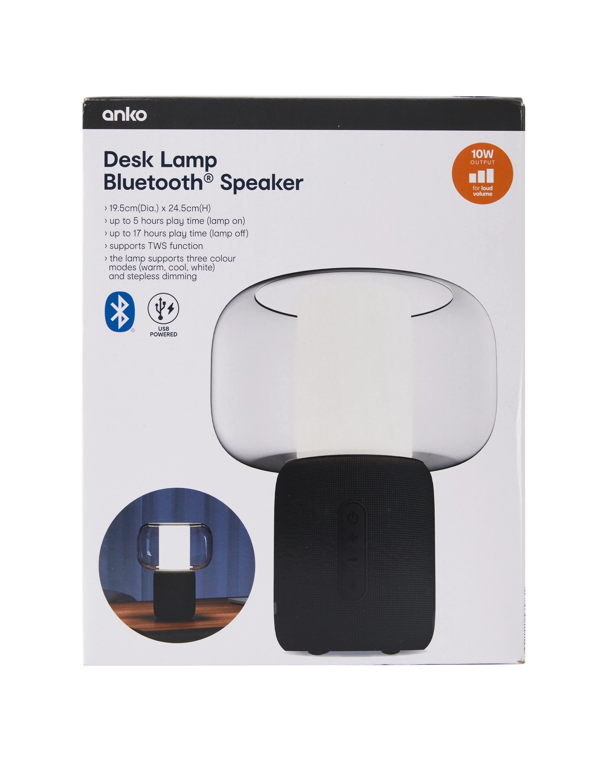 8 Desk Lamp Bluetooth Speaker, 8 of 8