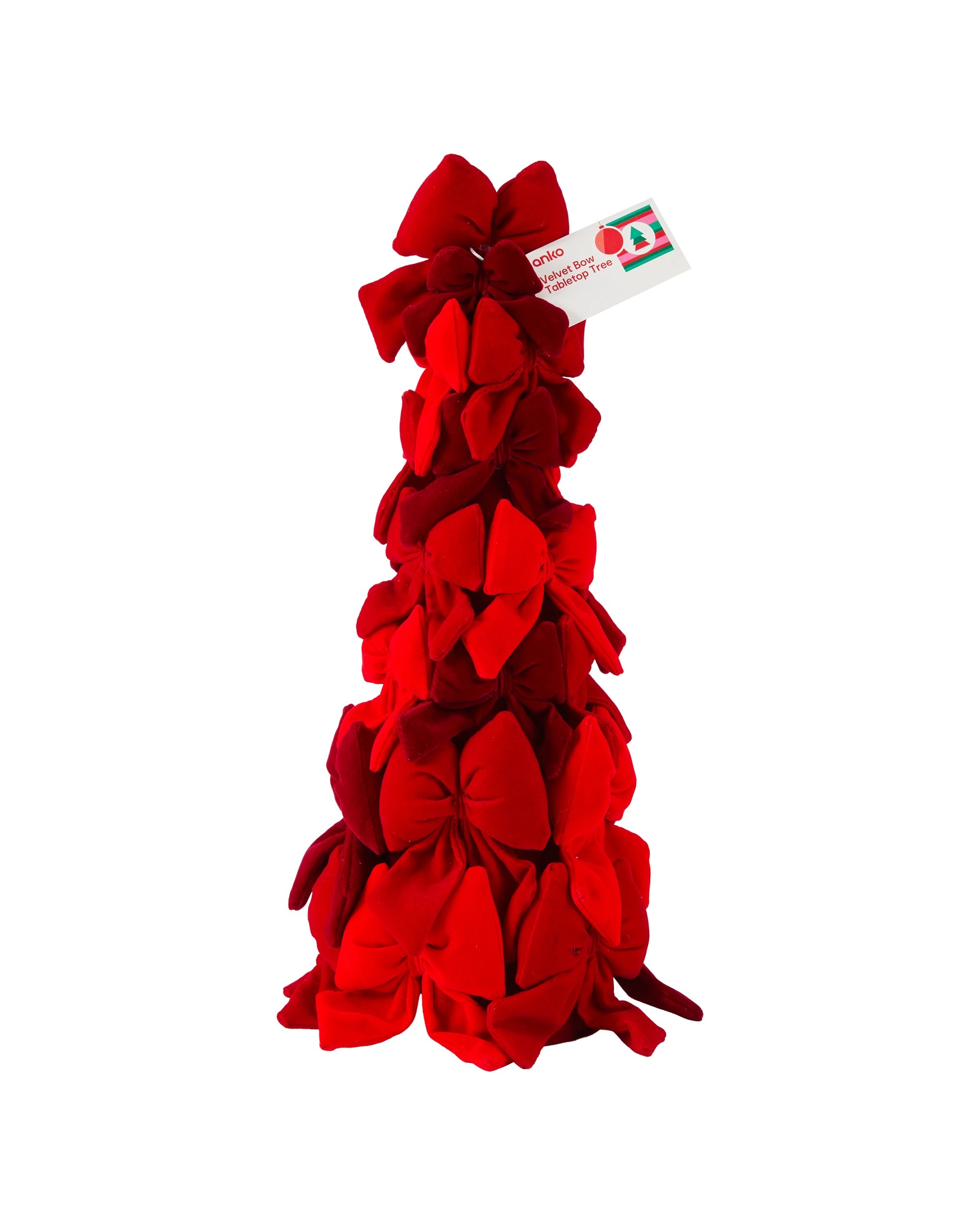 5 Velvet Bow Tabletop Tree, 5 of 5