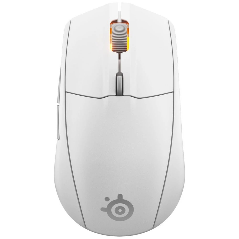 1 SteelSeries Rival 3 Gen 2 Wireless Mouse White, 1 of 5