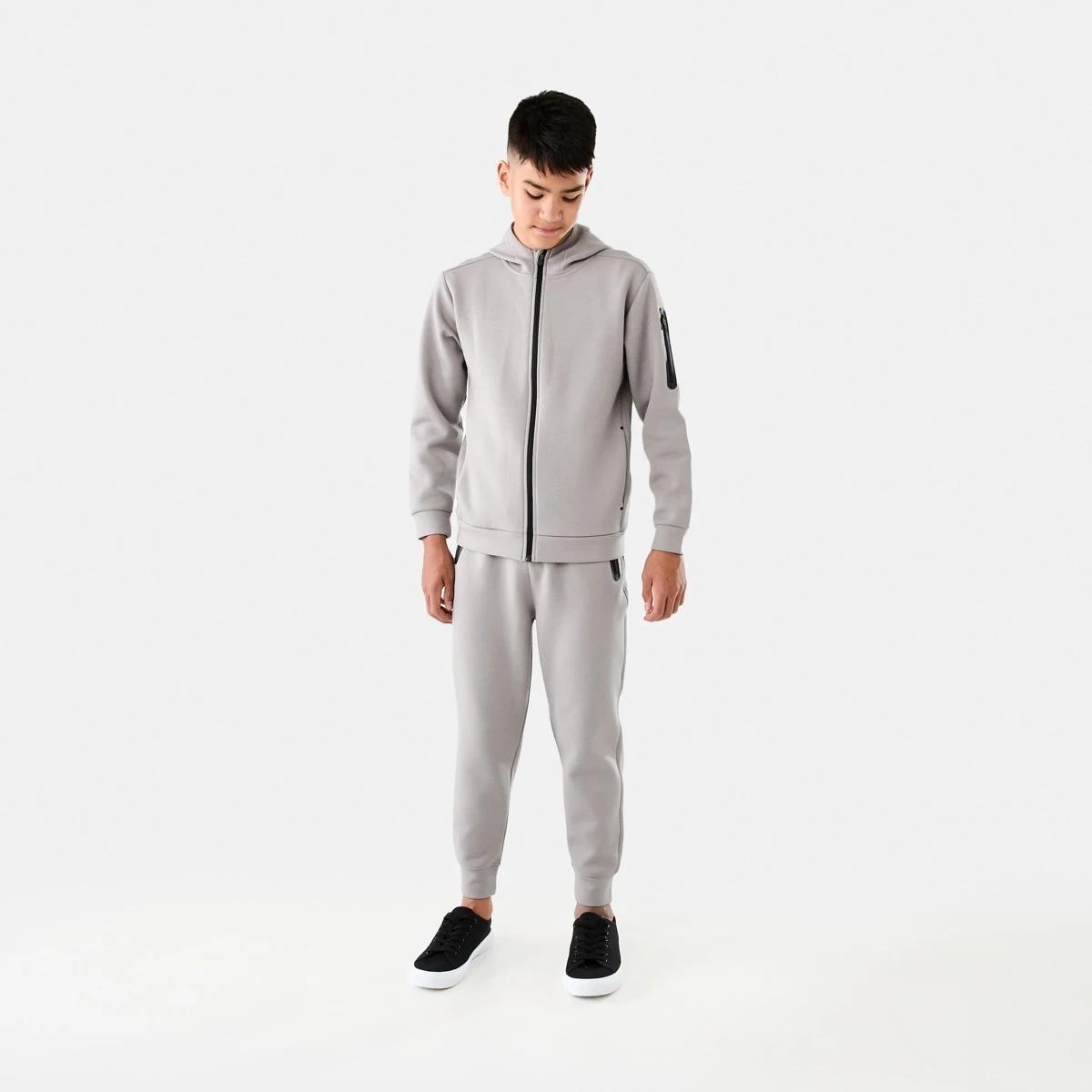 7 Active Kids Zip Through Hoodie Wther Grey, 7 of 10