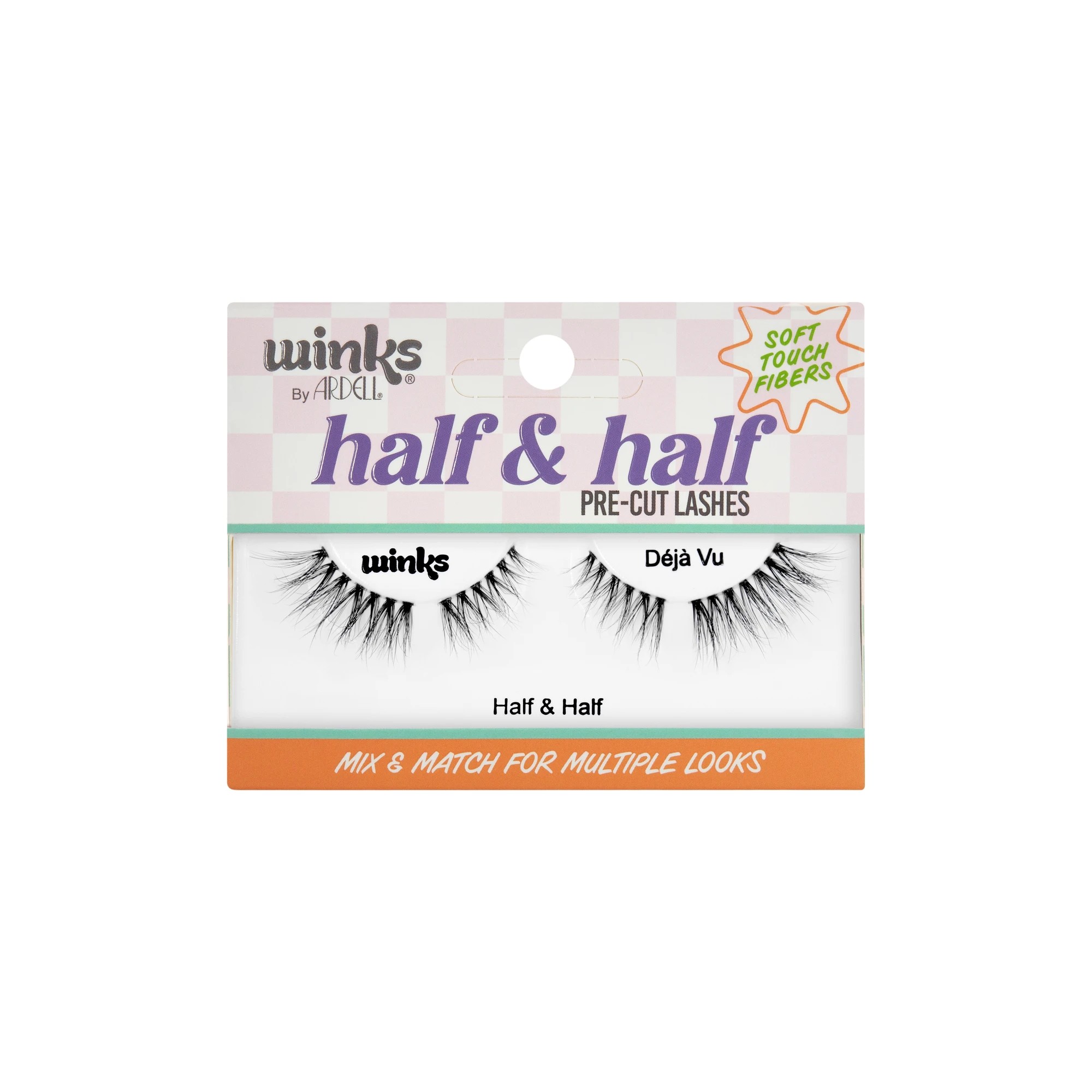 1 Winks by Ardell Half and Half Pre-Cut Lashes - Deja Vu - Black, 1 of 1
