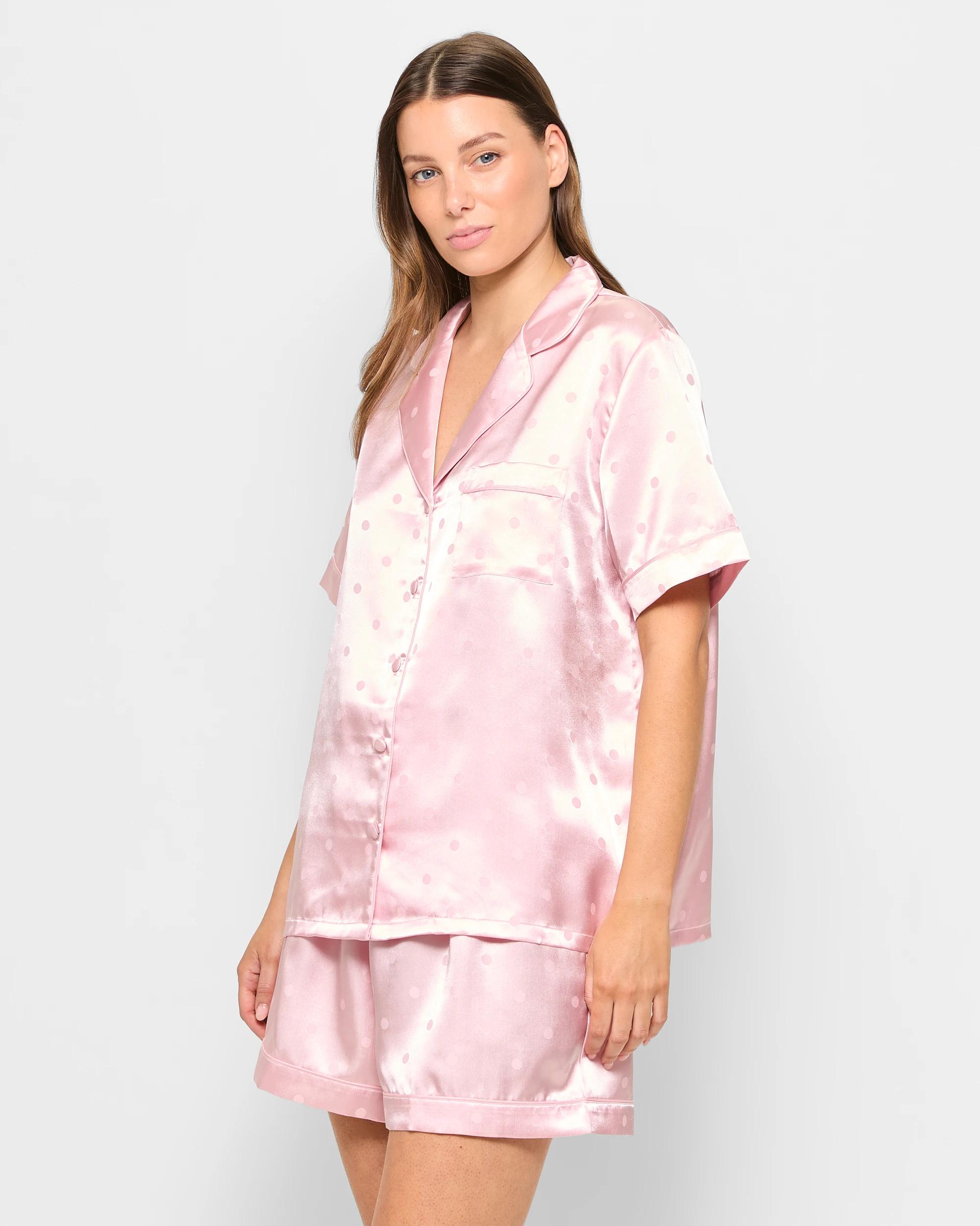 3 Target Short Satin Pyjama Set PINK, 3 of 5