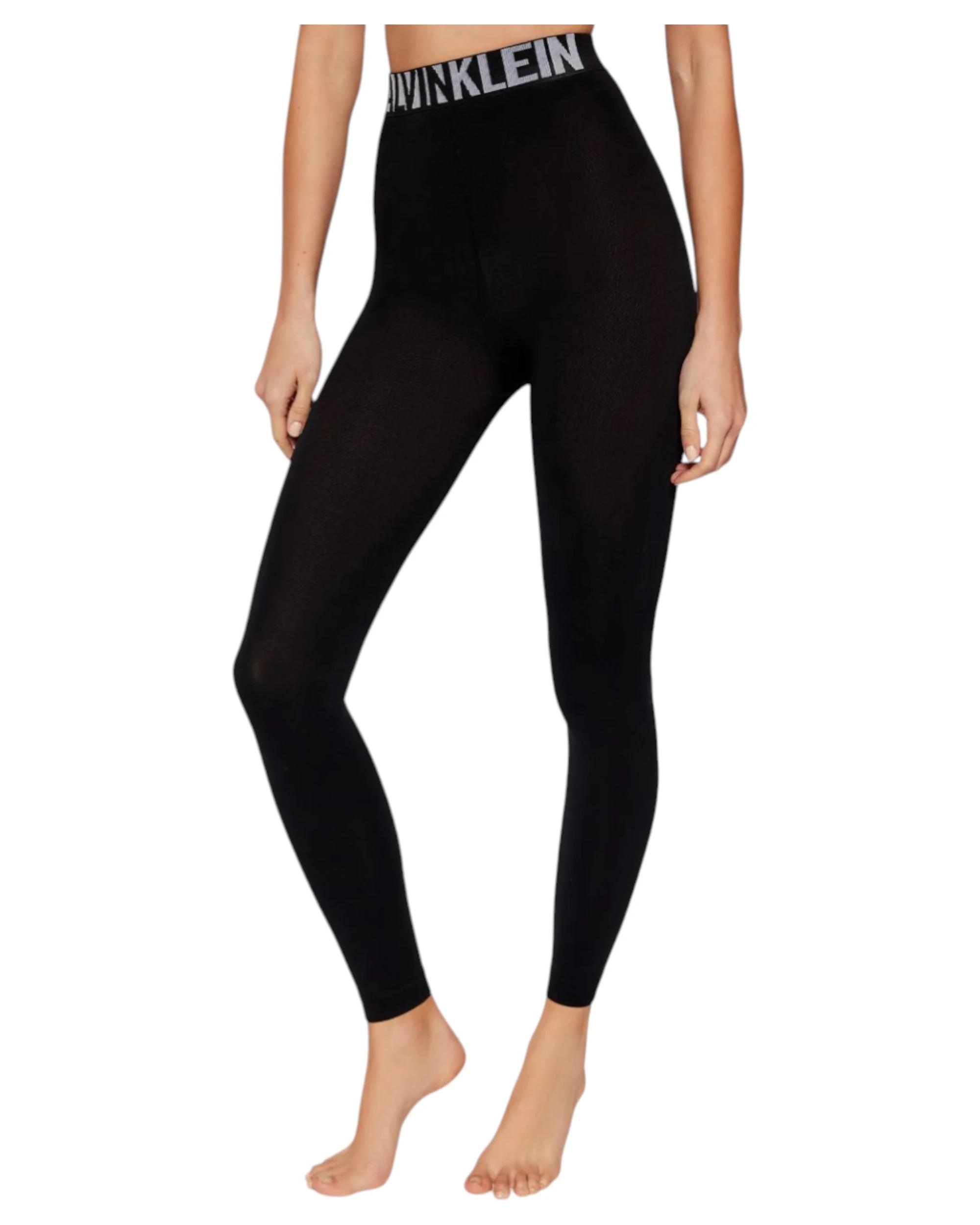 3 Calvin Klein Womens Slim Fit Pull On Leggings BLACK, 3 of 5